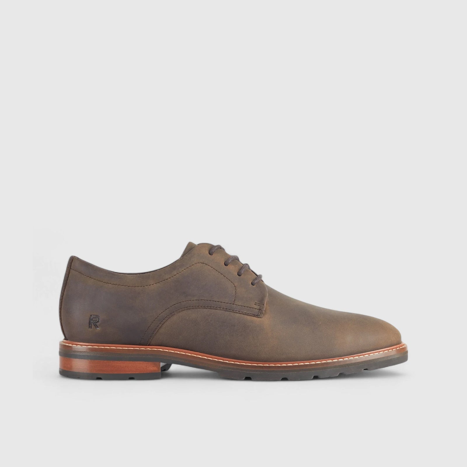 Rockport Cedric Lace Up Comfort Shoe Brown