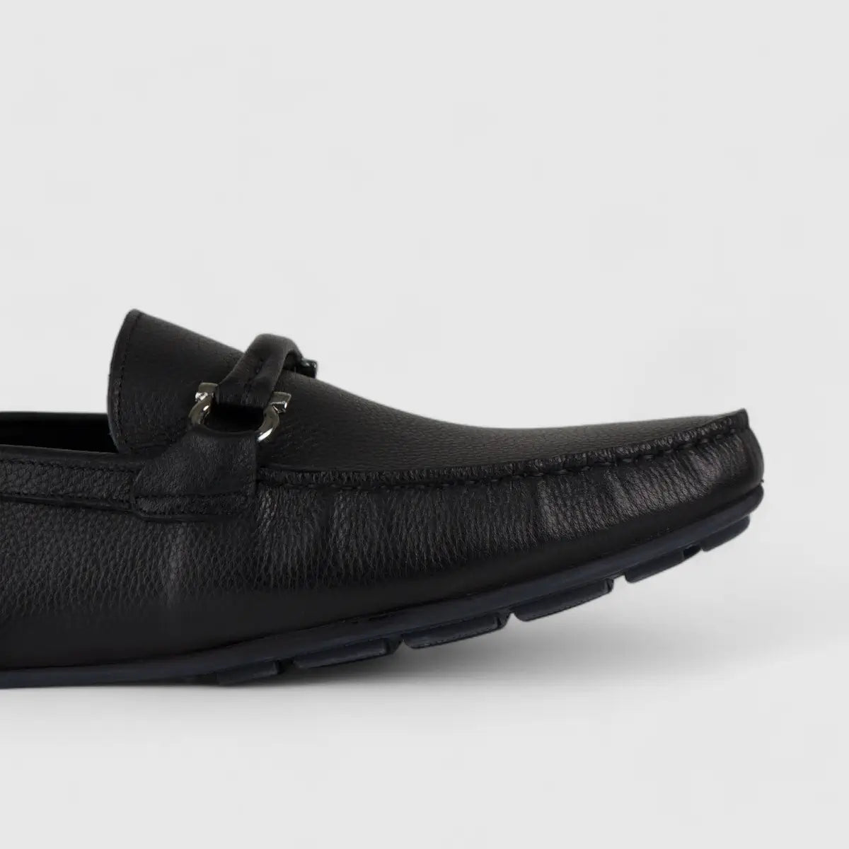 Formales Leather Loafers Black 6019-18