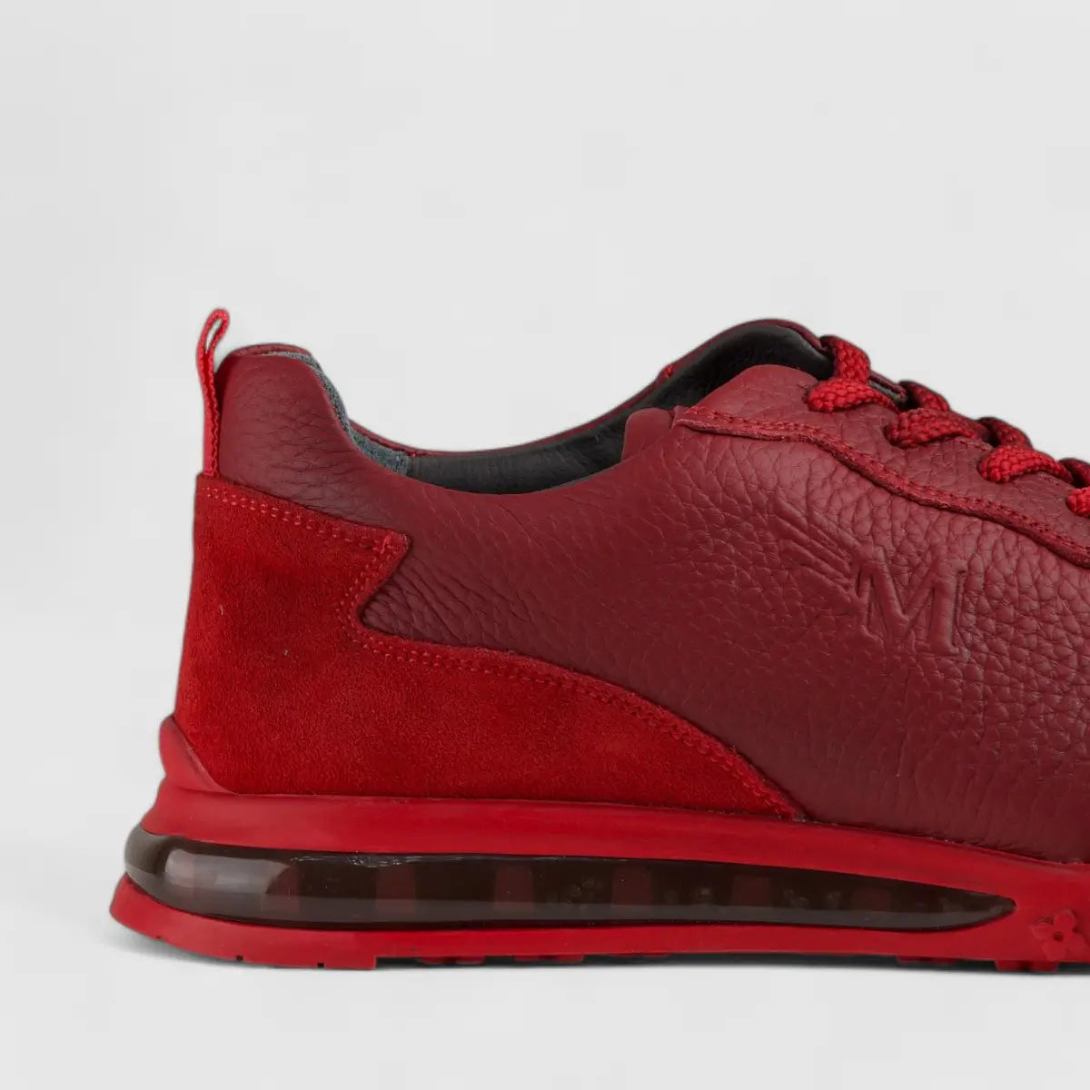 Bulletti Lace Up Sneaker Red 152-15160