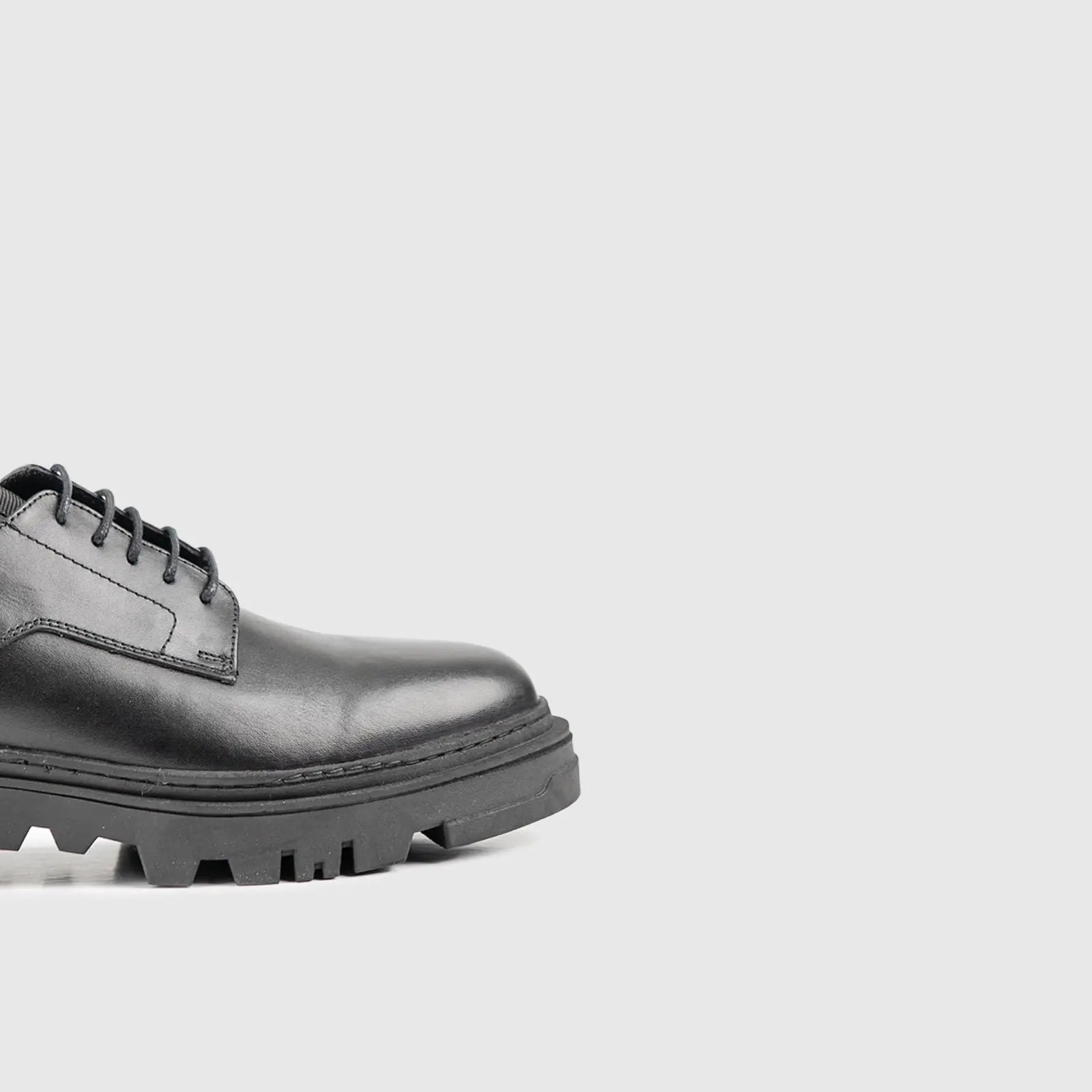 Chunky Sole Oxfords Black 4807