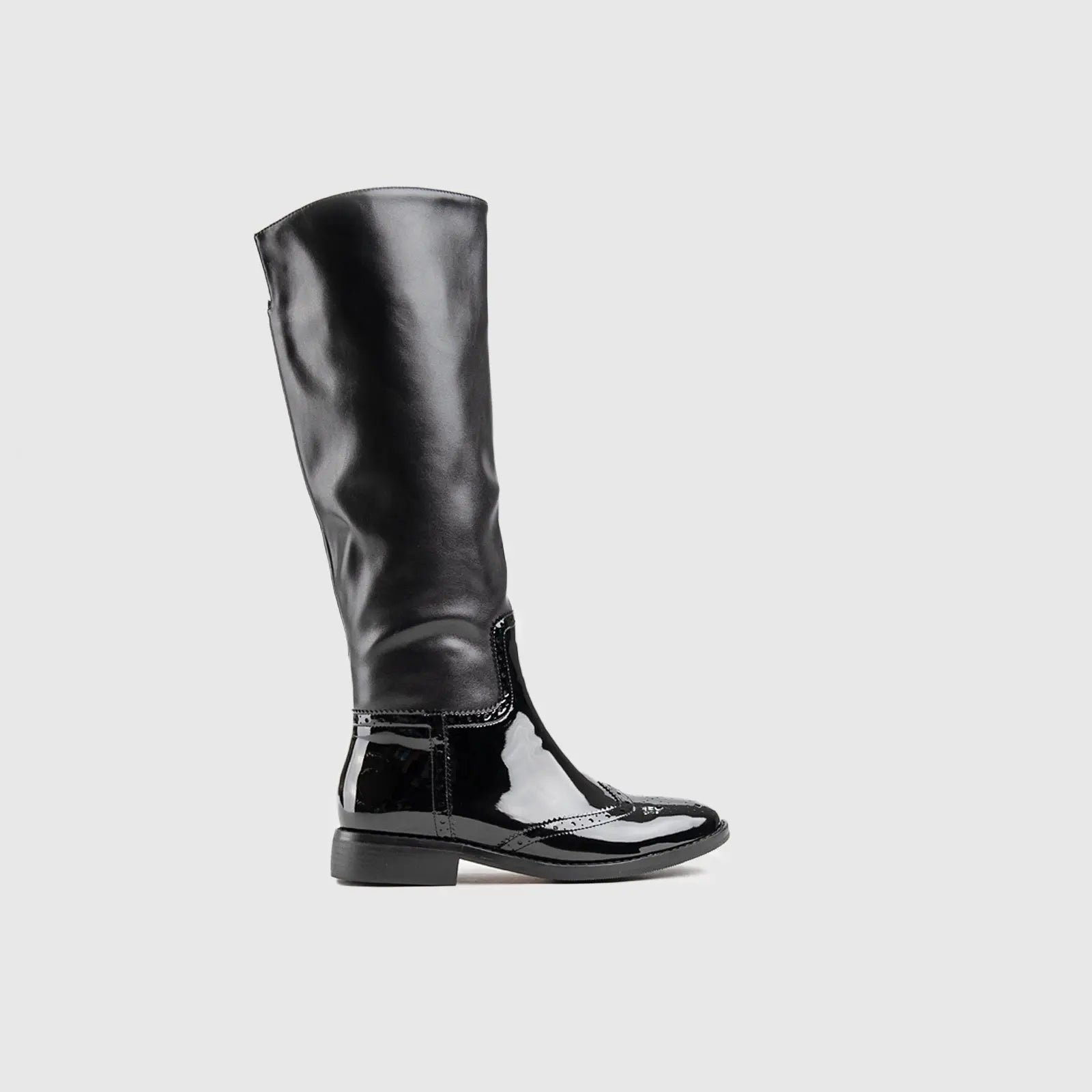 Statement Rider Boot Black Car031
