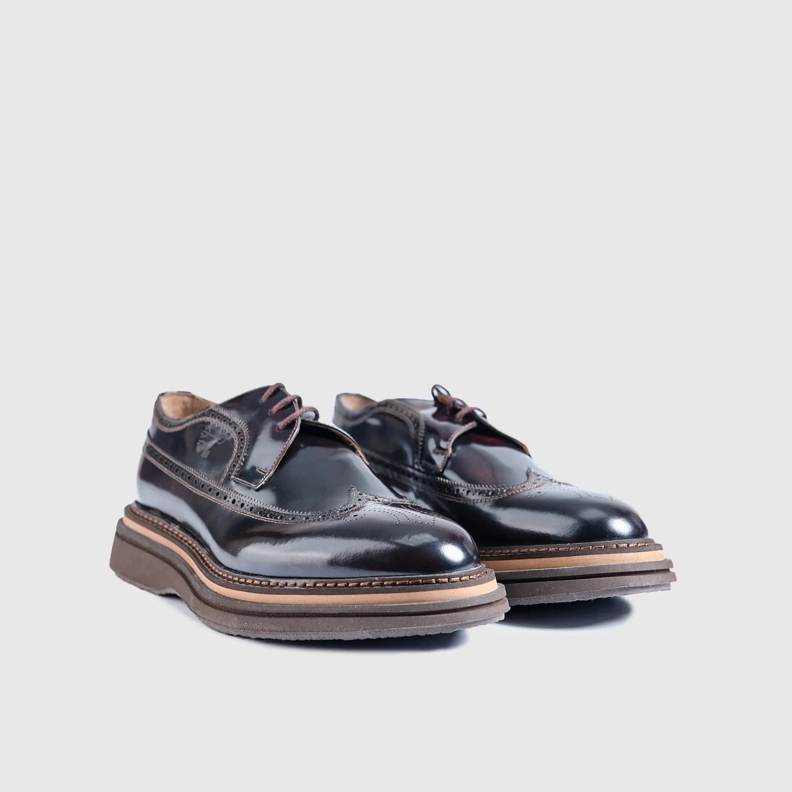 Statement Chunky Sole Oxfords 124-30 Brown