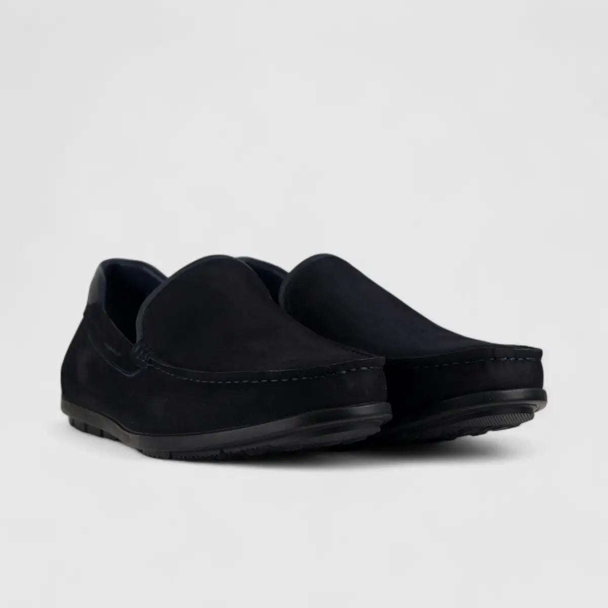 Formales Leather Loafers Navy 2137A-6