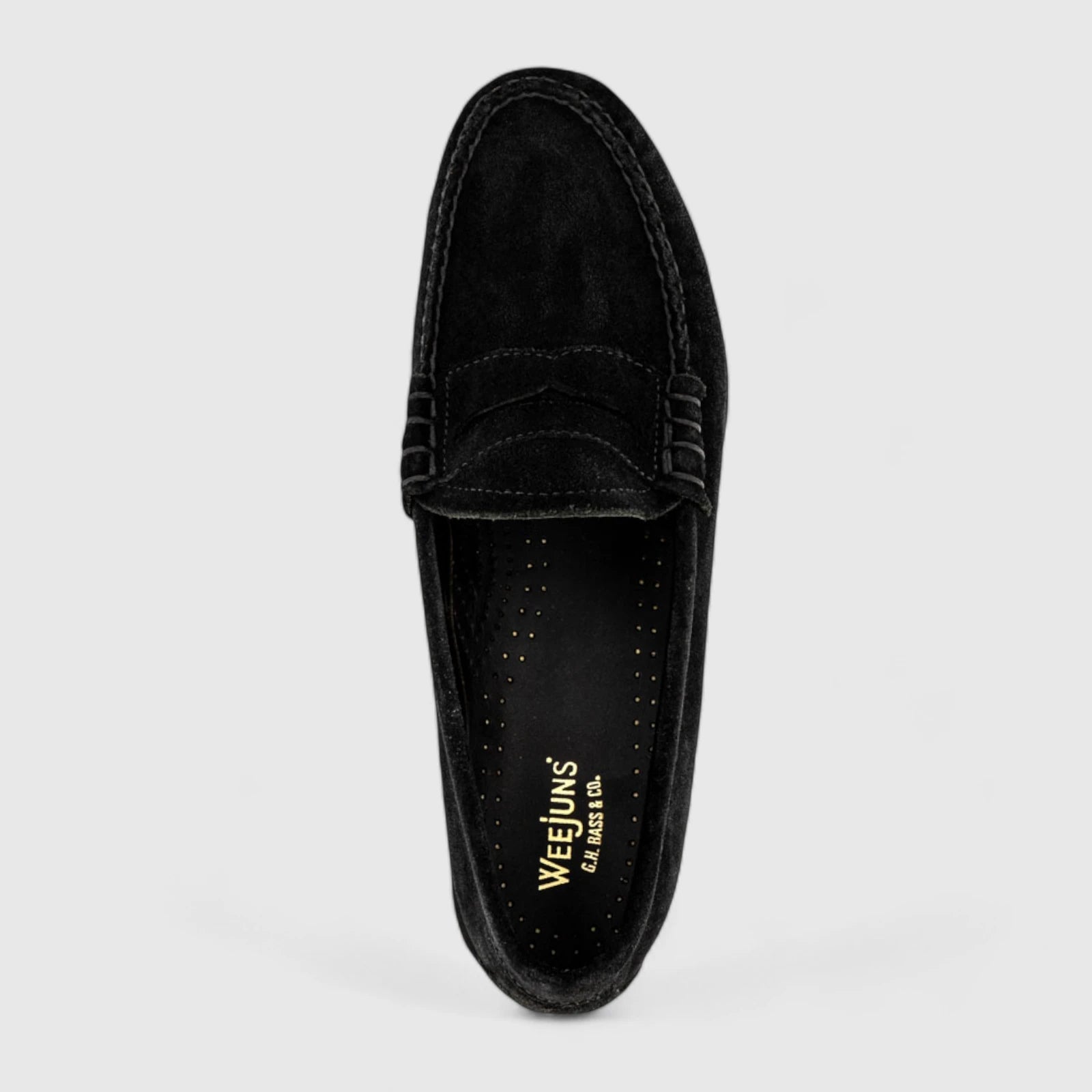 Bass Larson 91013 Black Suede