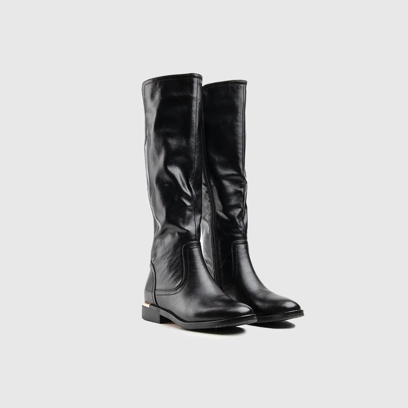 Statement Rider Boot Black Car027