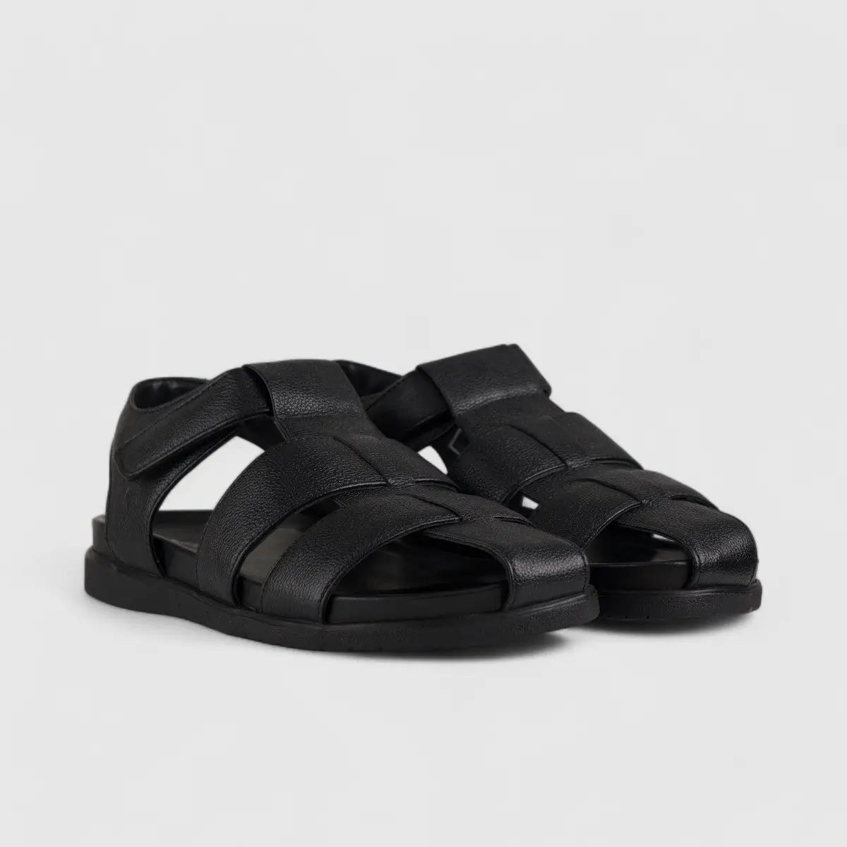 Hp Joe Leather Sandal Black 00866