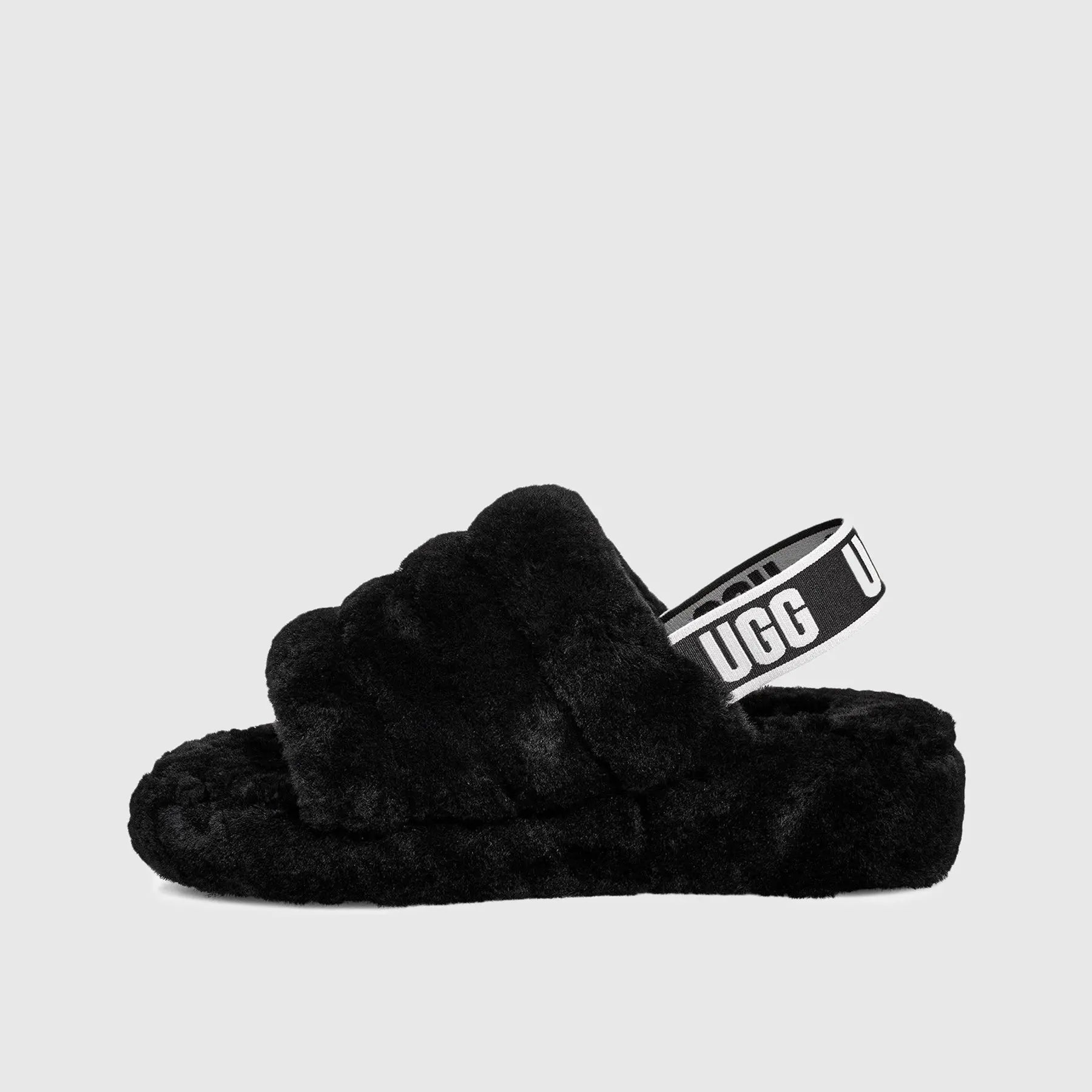 Ugg Fluff Yeah Slide Black 1095119