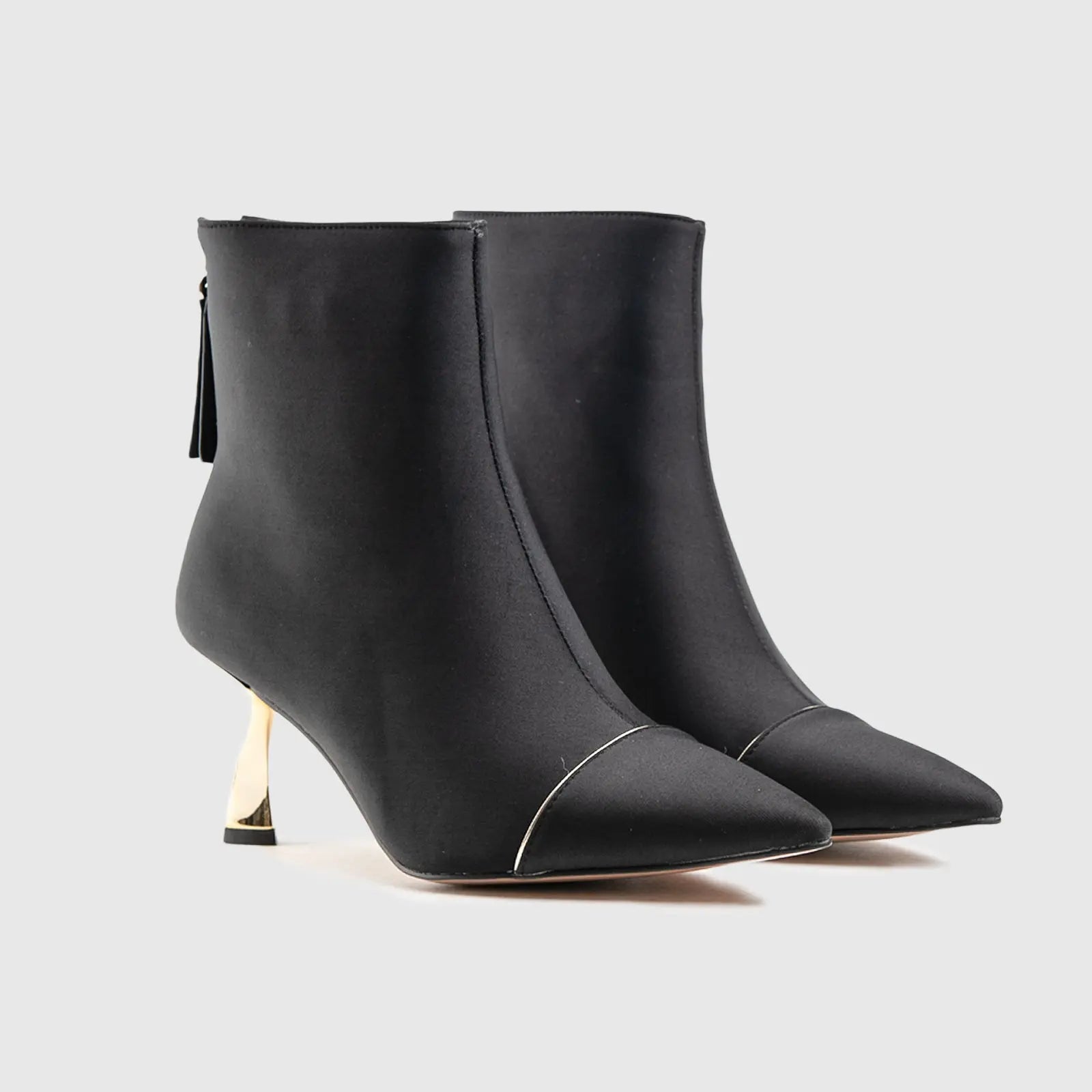 Dress Ankle Boots Black Car016