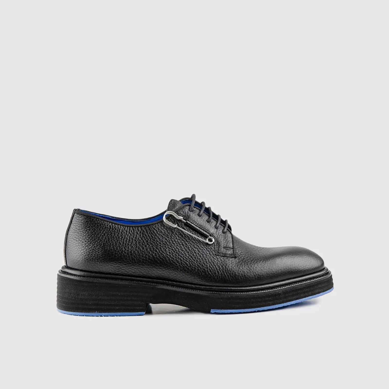 Chunky Sole Dress Oxfords Black Floater 0218/2