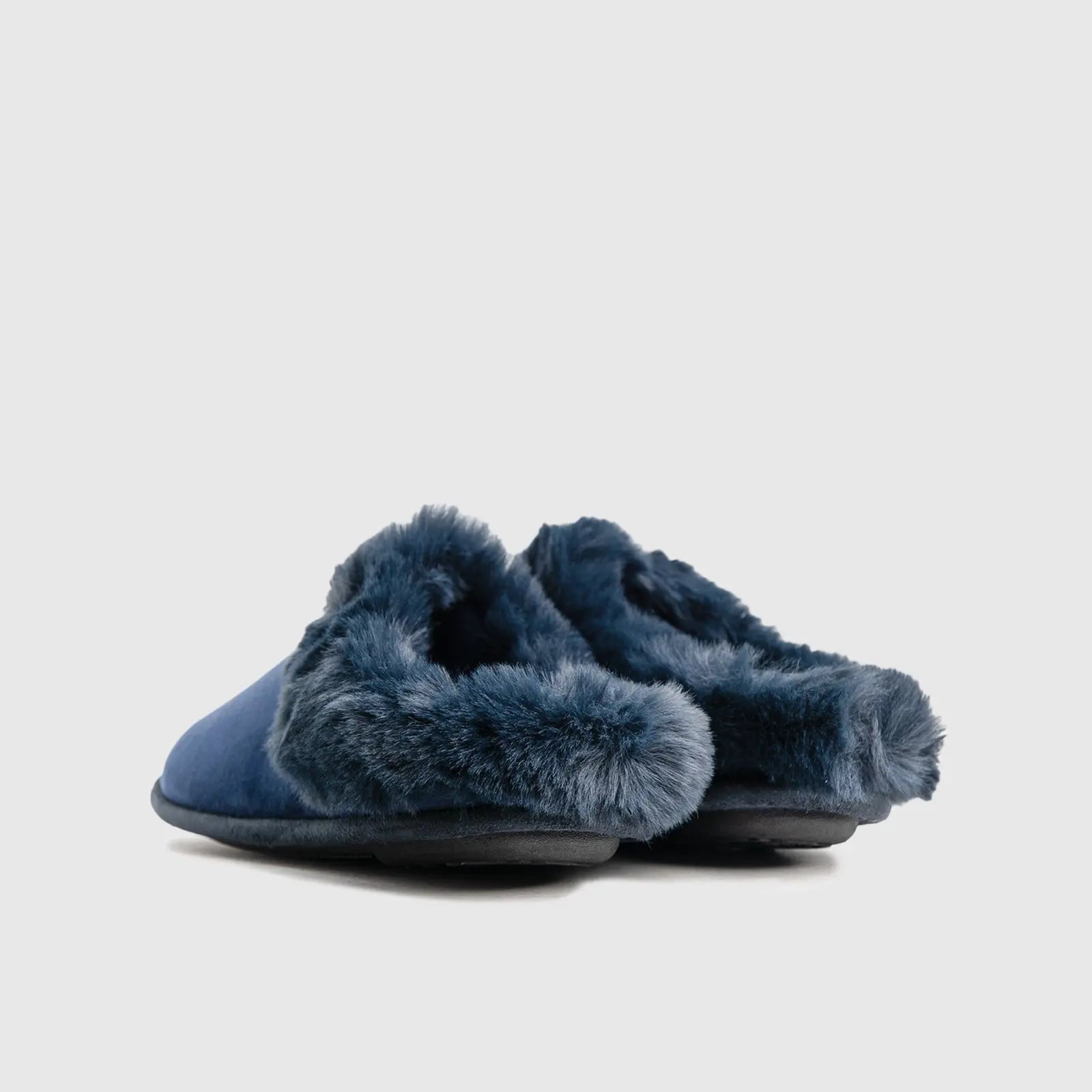 Virginia Slippers Navy 01209