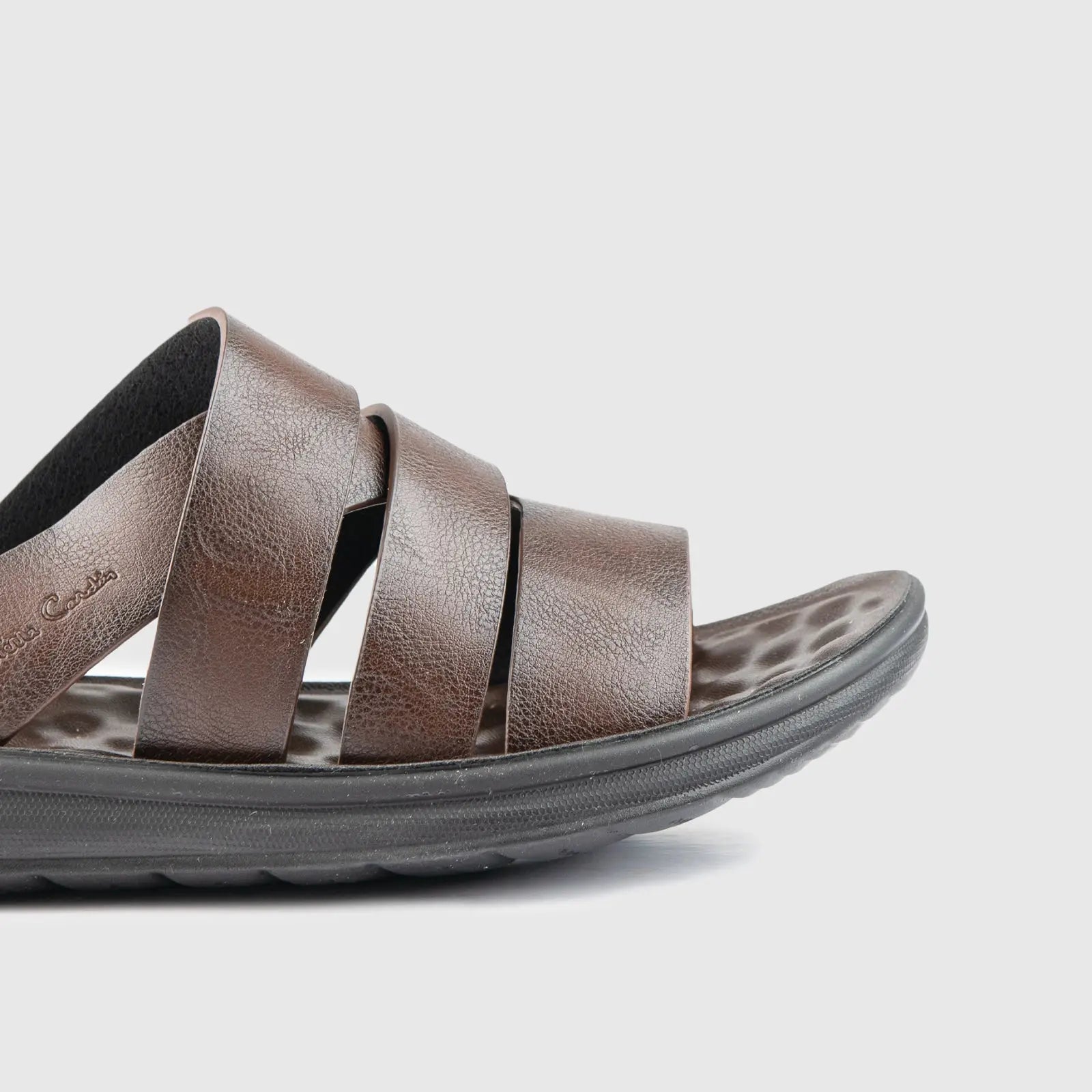 Push In Sandal Brown 00672