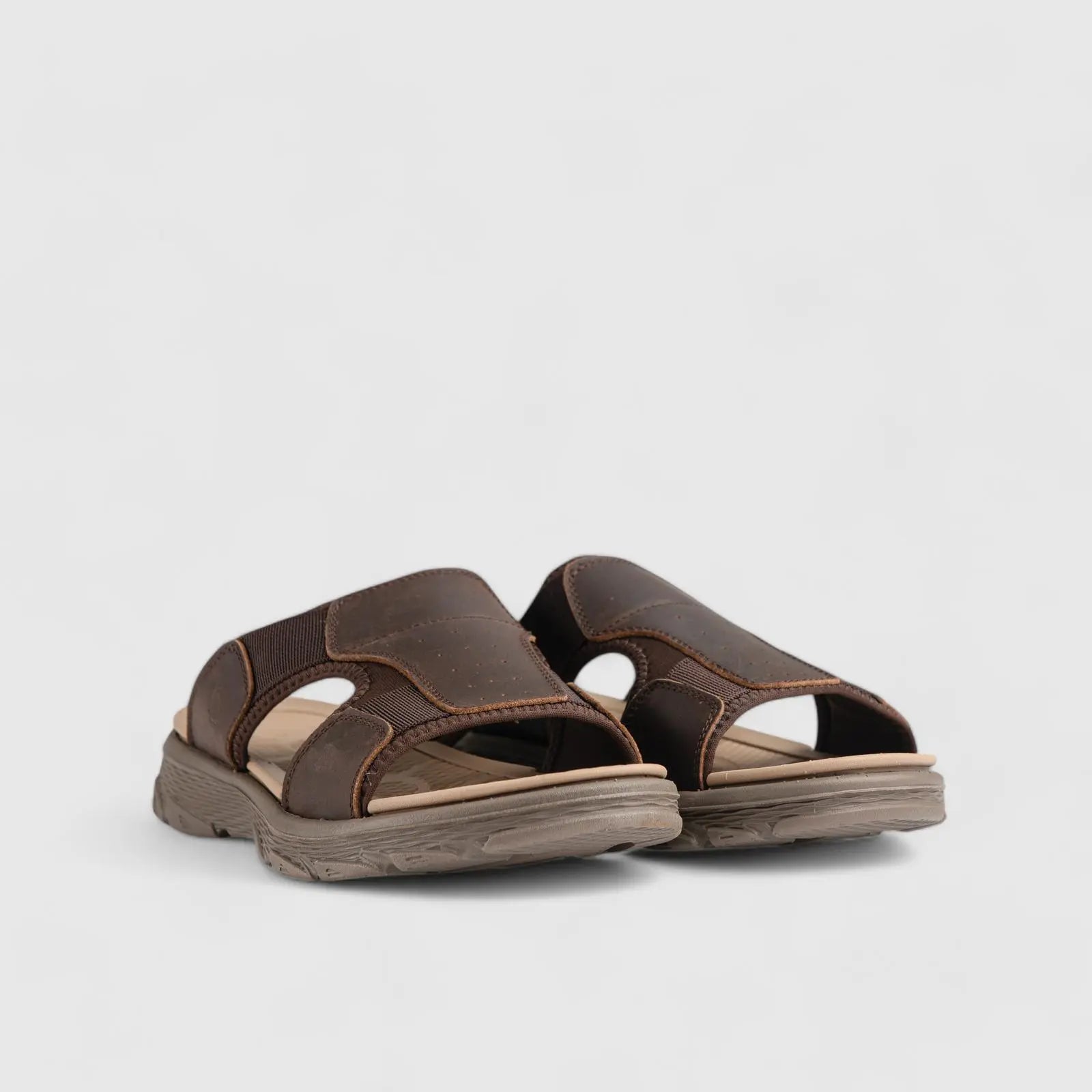 Charlie Comfort Slide Sandal Brown 00878