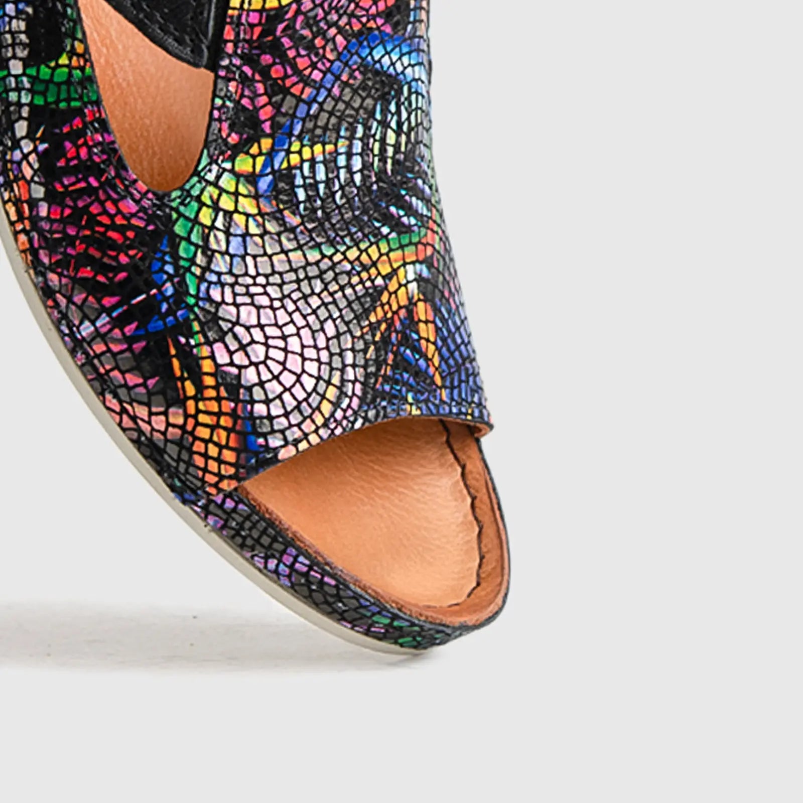 Comfort Leather Casuals 1094 Black Multi