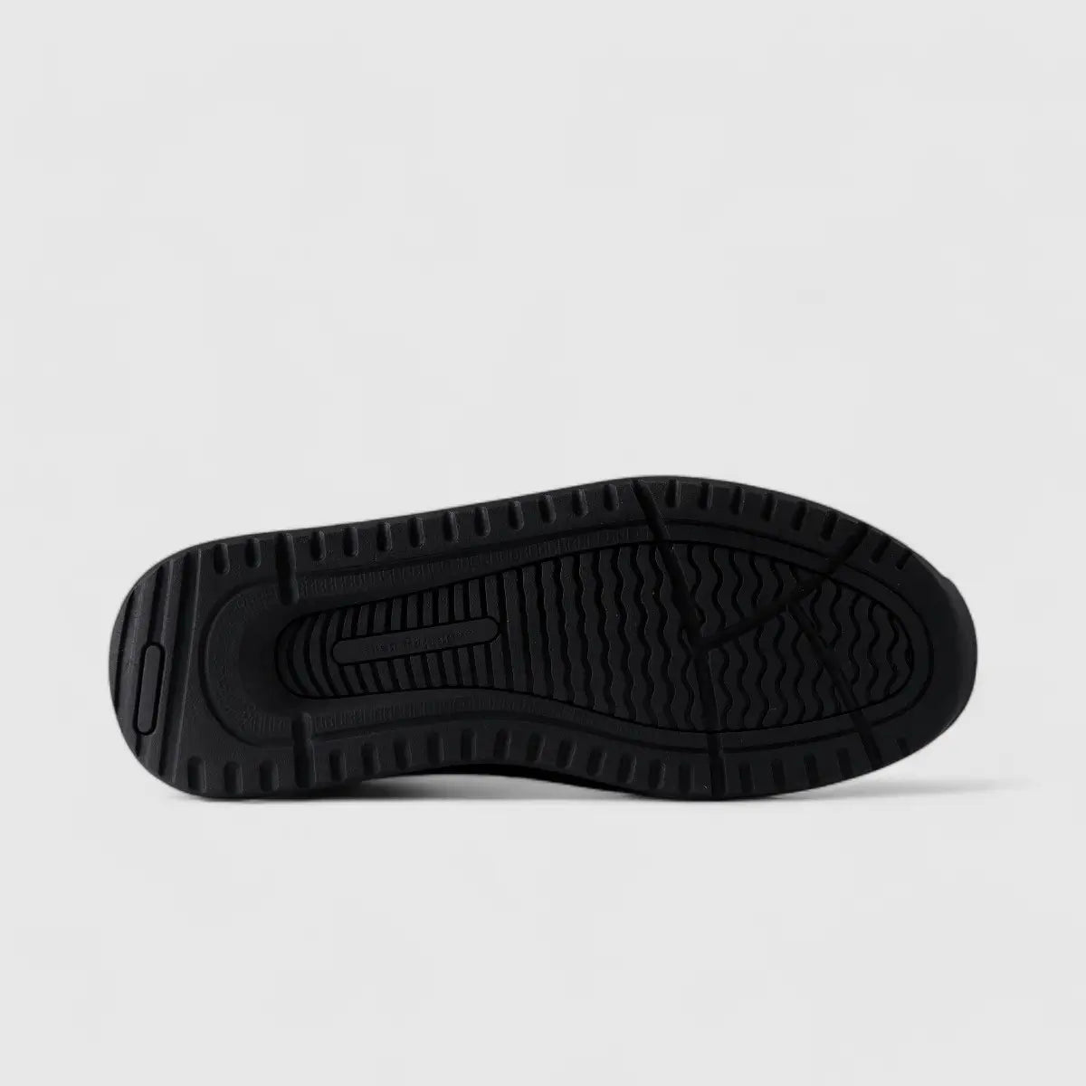 Hp Harrison Slip On Casuals Black Nubuck 00860