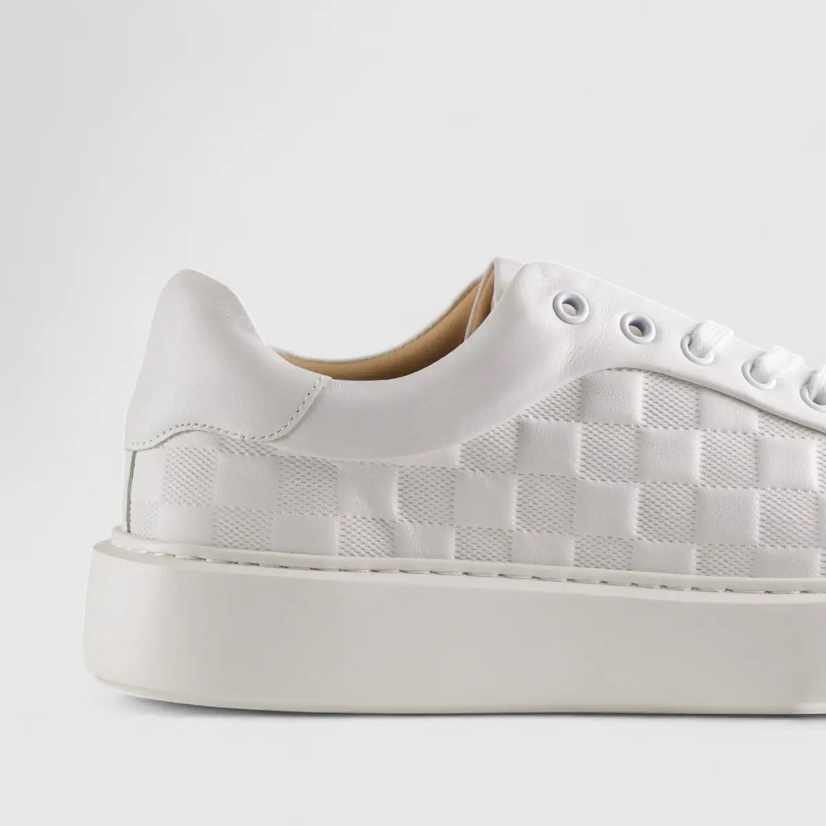 CS Lace Up Sneaker Ferrara White