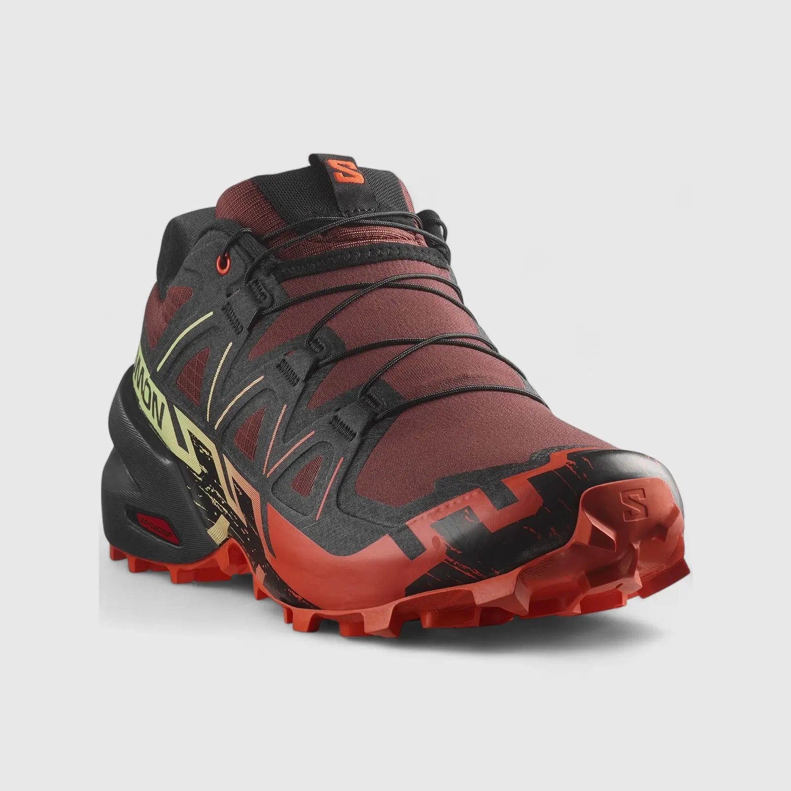 Speedcross 6 Mens Rum Raisin Cherry Tamato Cognac 475815