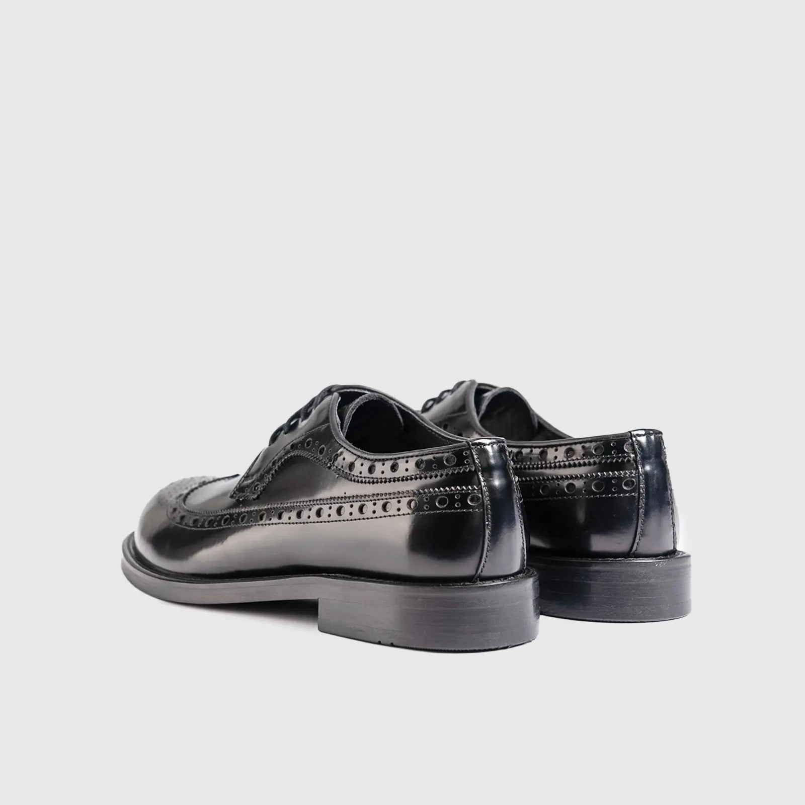 Dress Oxfords Wingtips 124-10 Black