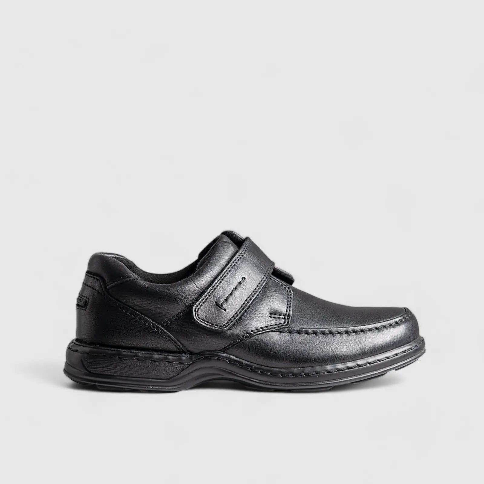Albert Wide Fitting Velcro Comfort Black