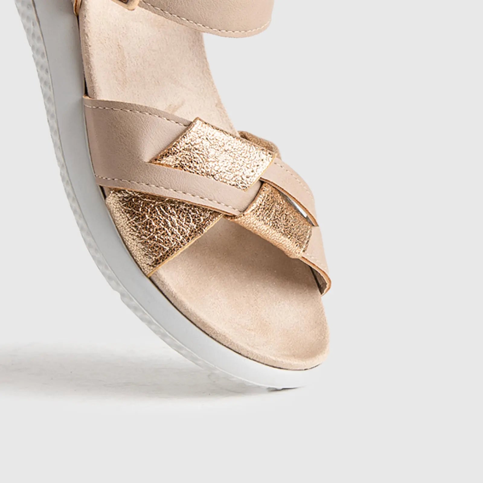 Ladies Comfort Sandals TT013 Beige