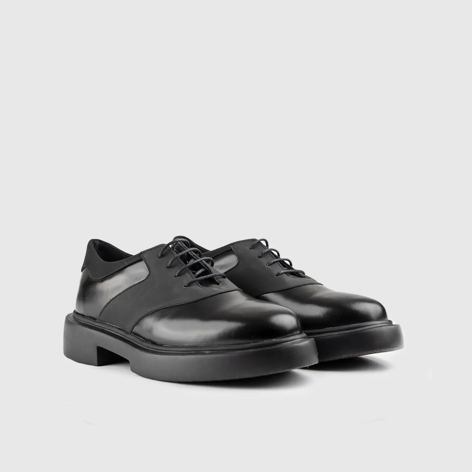 Chunky Sole Oxfords Black 2309