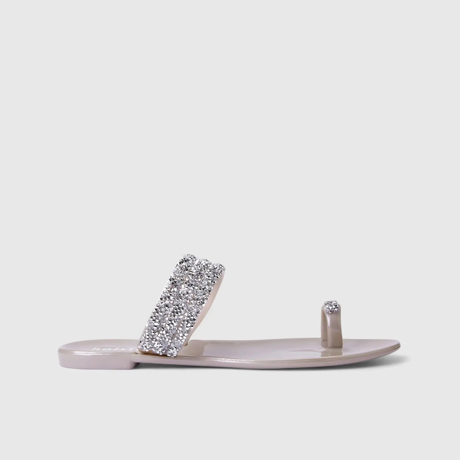 Holster Claudia Flat Bling Sandal Beige HST398