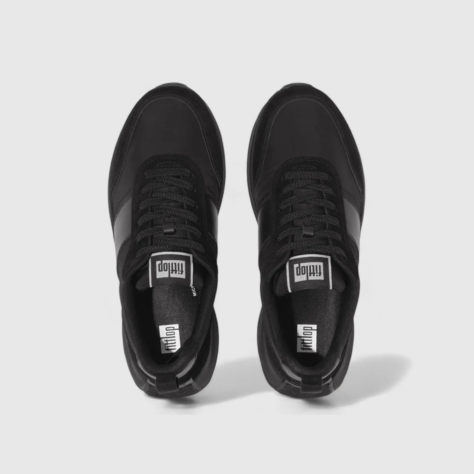 Fit Flops F-Mode Flatform Sneaker All Black IK8-090