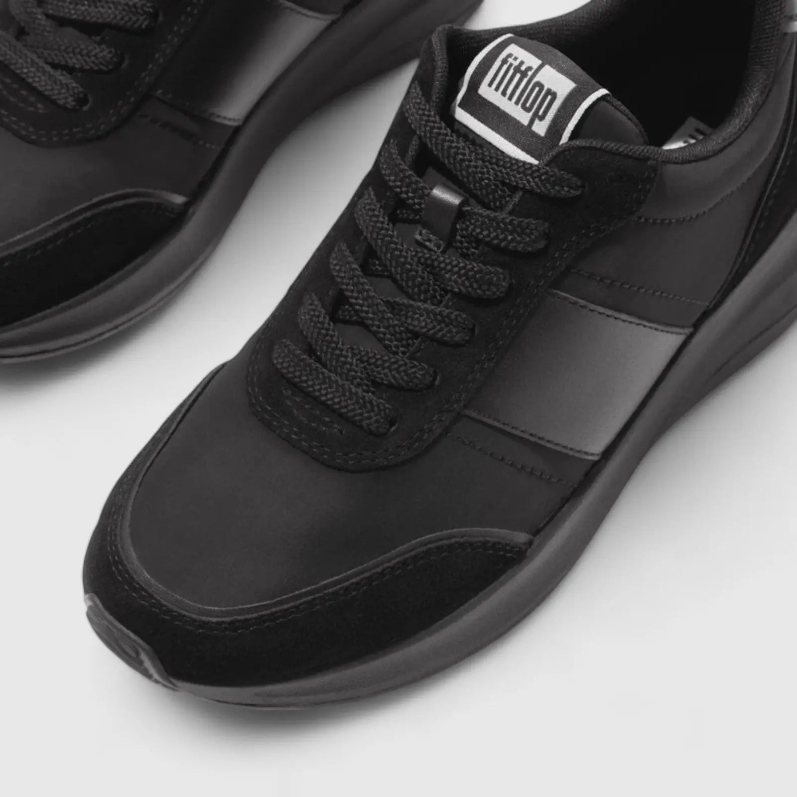 Fit Flops F-Mode Flatform Sneaker All Black IK8-090