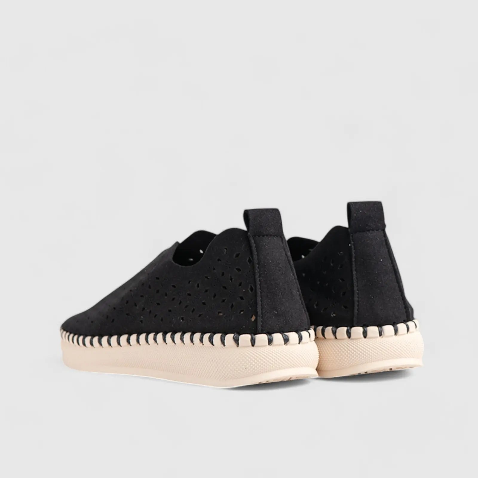 Sienna Comfort Slip On Casuals Black 01367