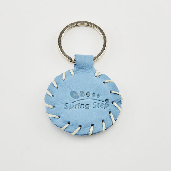 SPRING STEP Leather Keychain