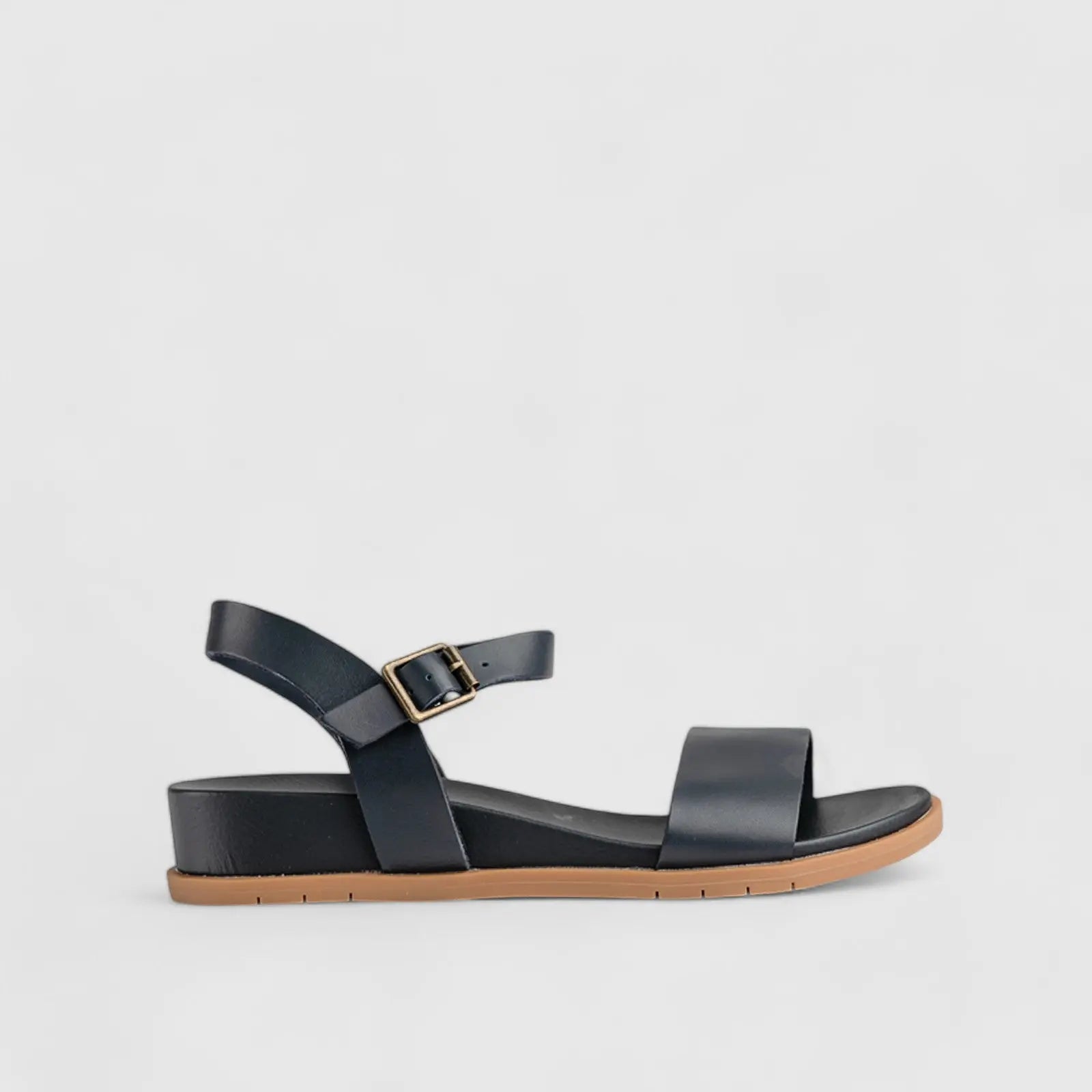 Graice Comfort Wedge Sandal Navy 01372