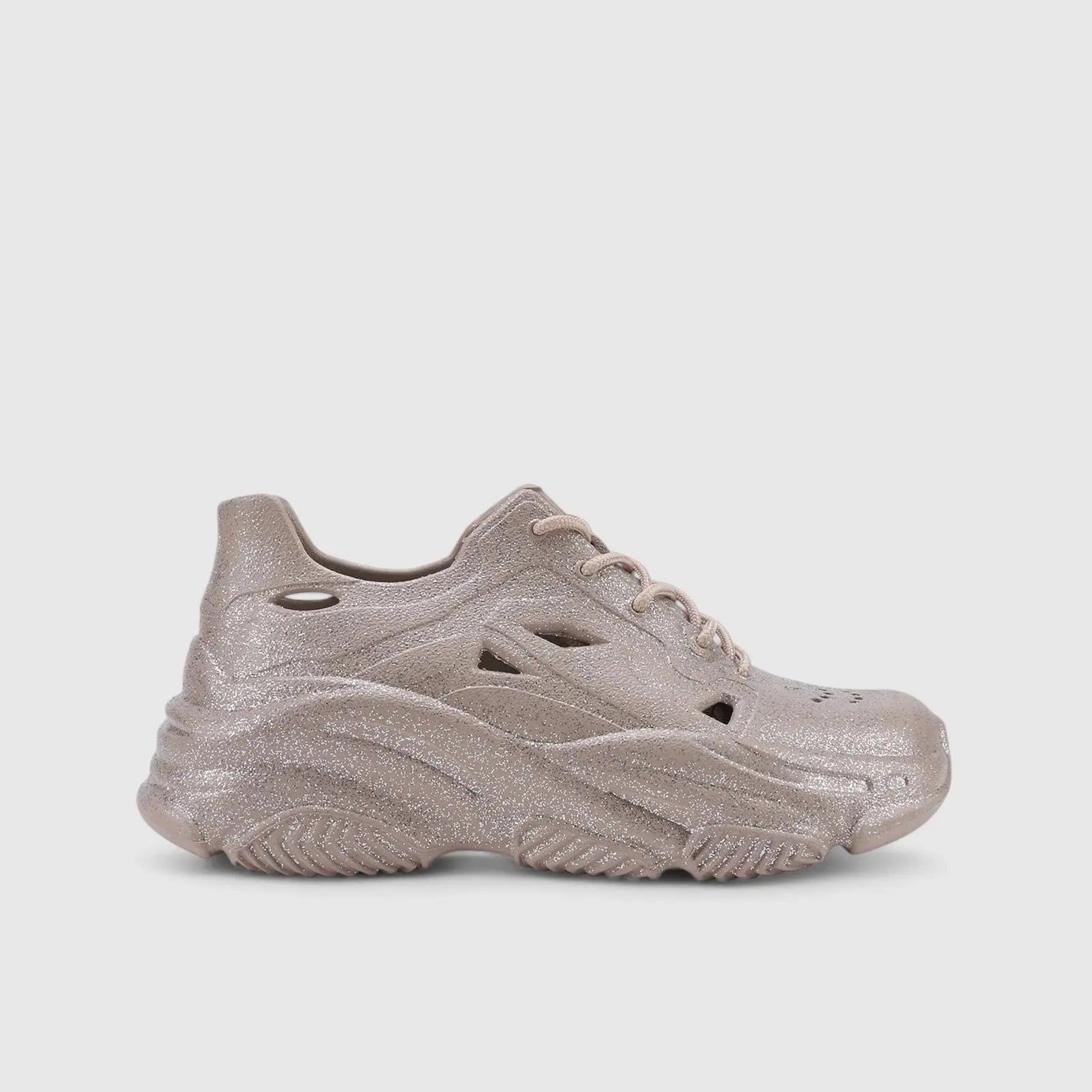 Holster Fierce Glitter Sneaker Beige