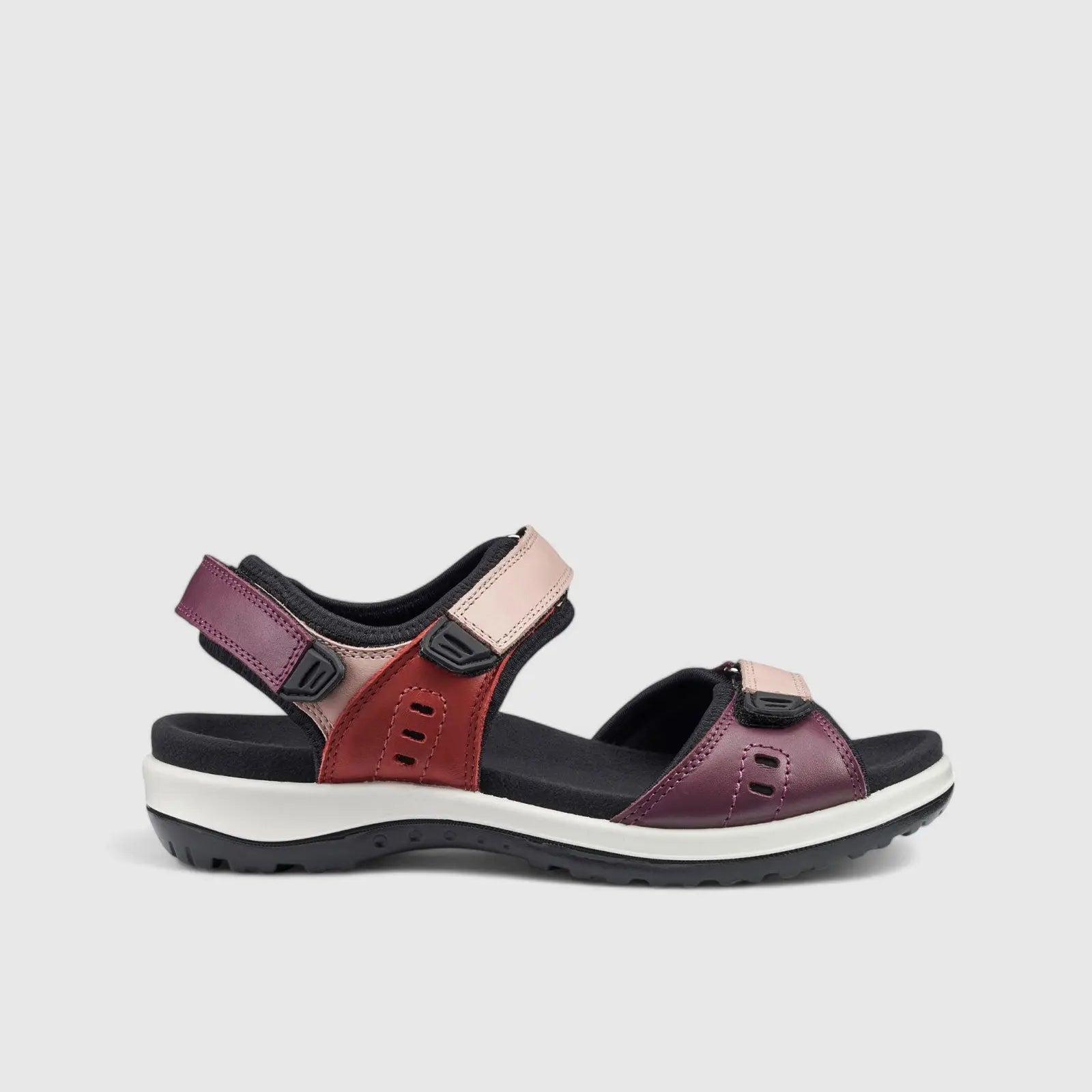 Walk Comfort Strap Sandal Purple Multi