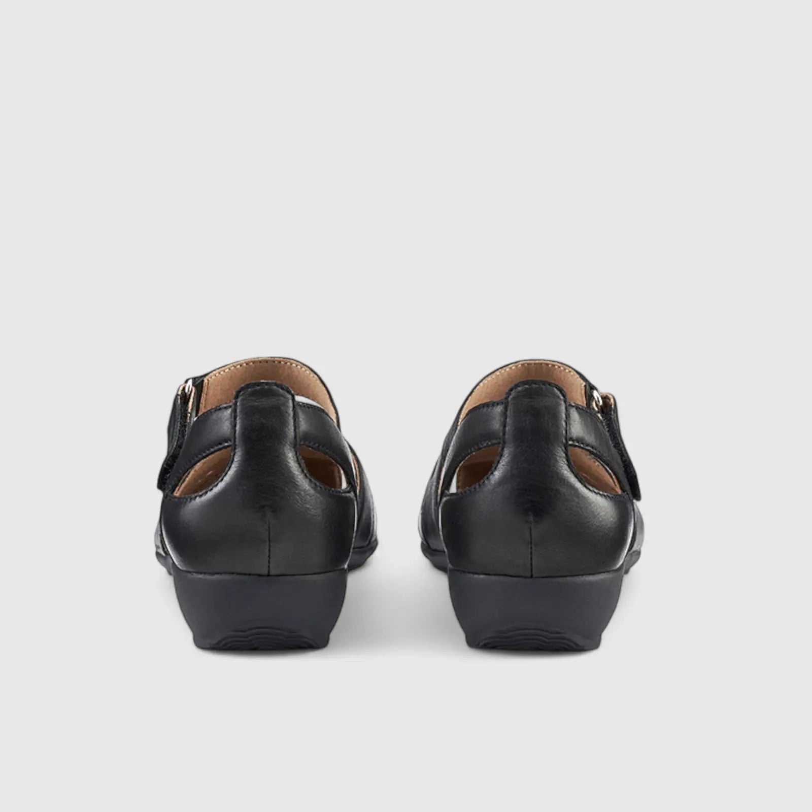 May Comfort Fisherman Leather Shoe Sandal Black