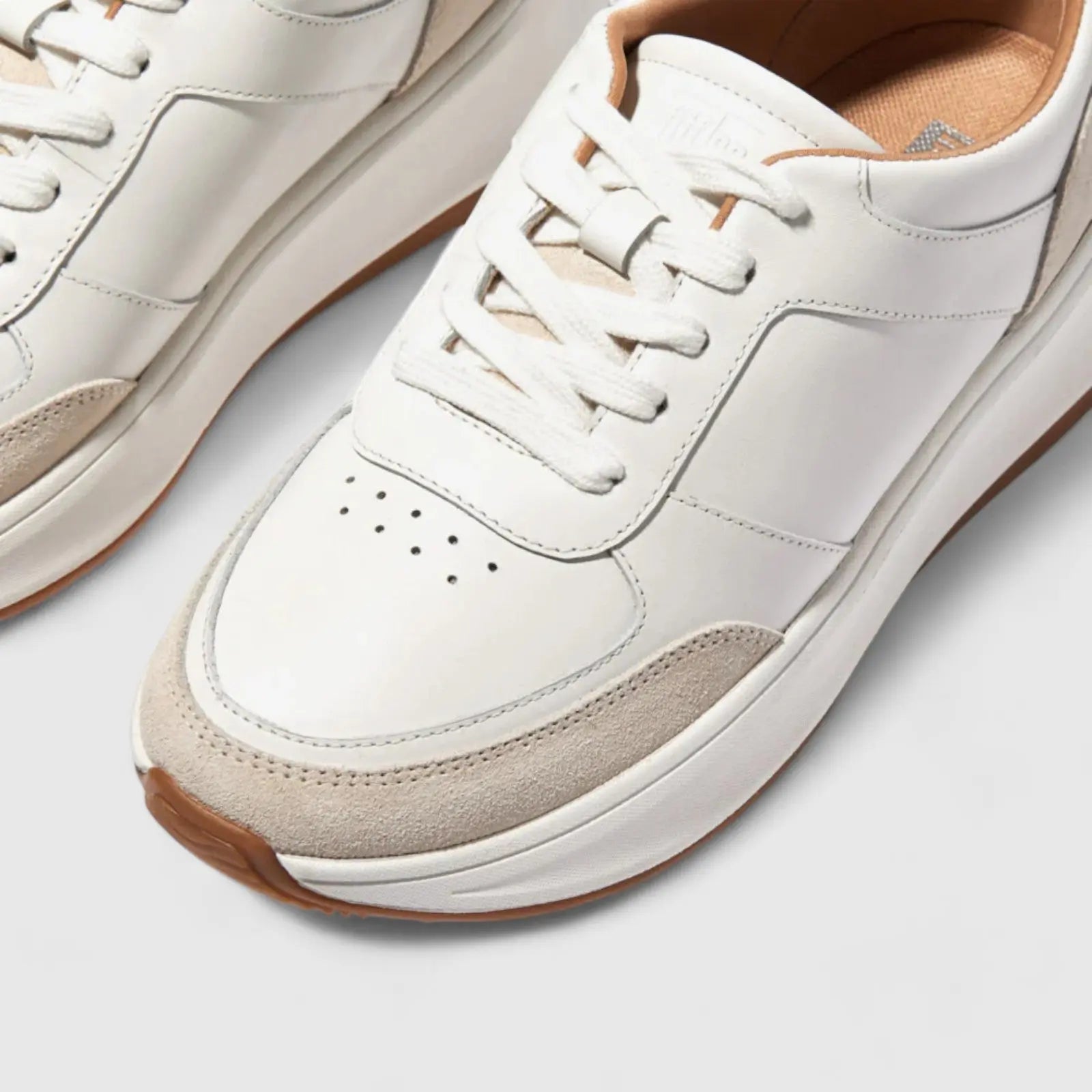 Fit Flops F-Mode Flatform Sneaker White IK8-646