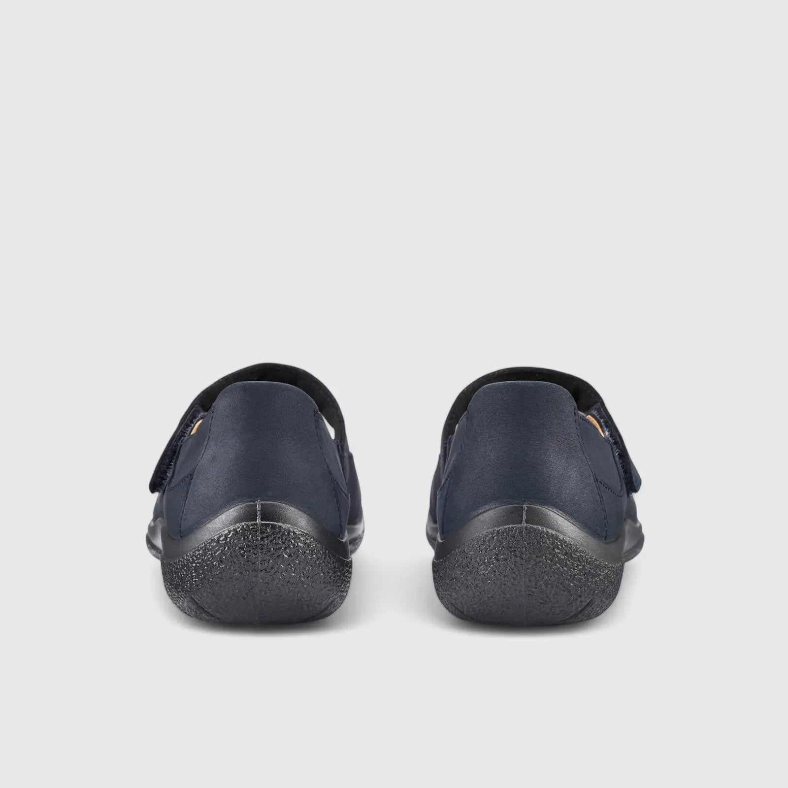 Hope Comfort Leather Shoe Denim Navy