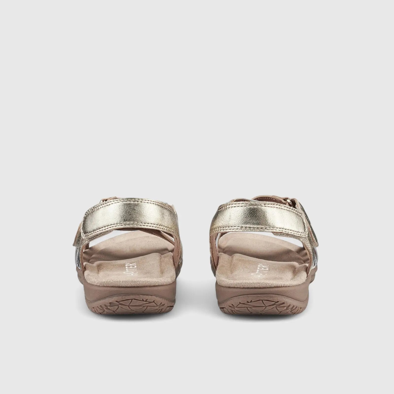 Maple Comfort Leather Sandal Gold/Silver