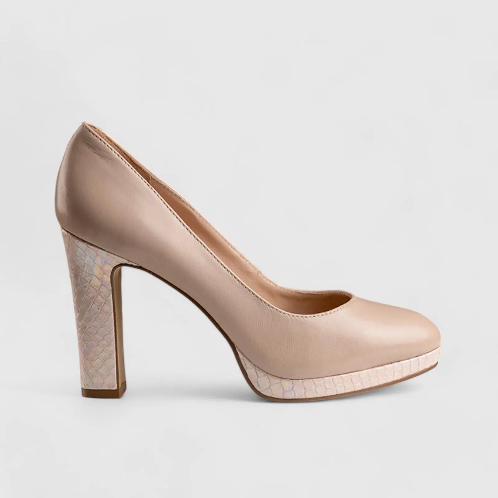 Dress Court Heel Nude 10757