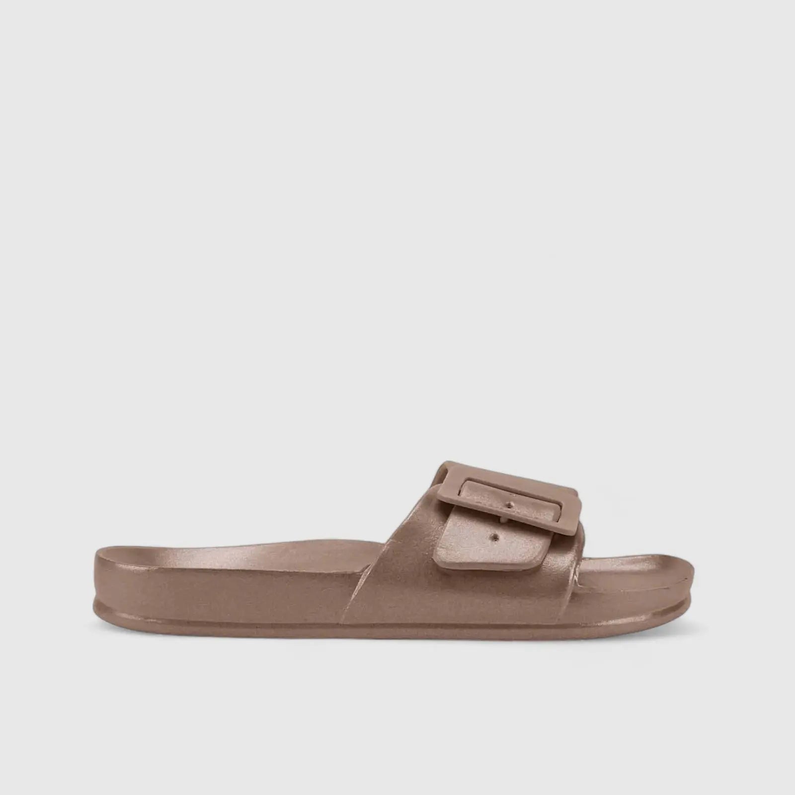 Holster Solace Slide Sandal Natural Metallic HST374