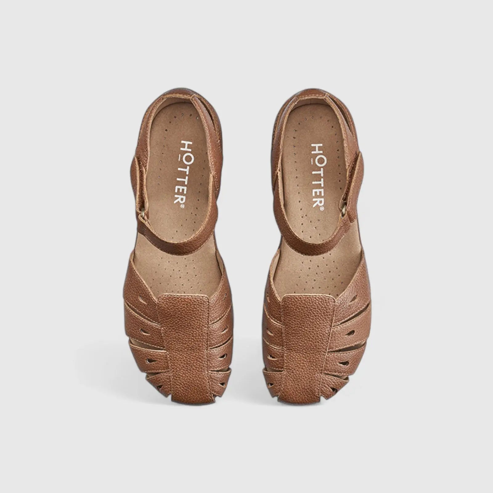 May Comfort Fisherman Leather Shoe Sandal Tan