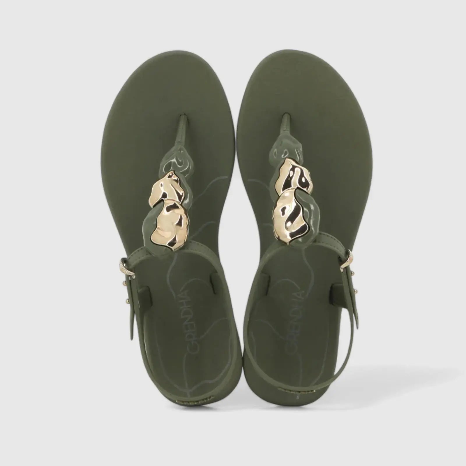 Grendha Refino Sandal Green 19035