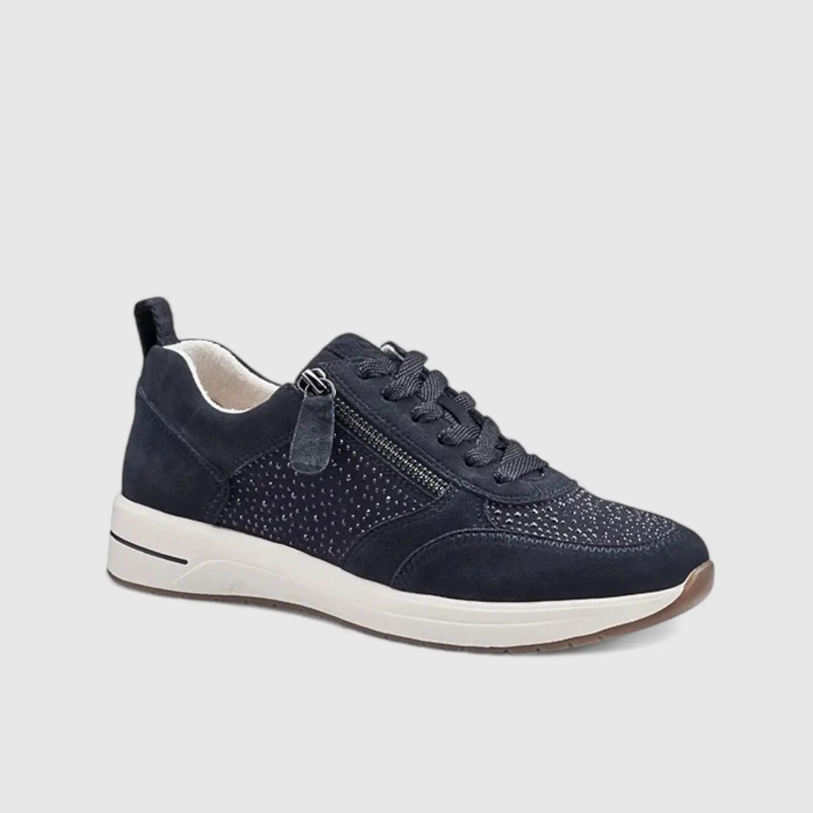 Zodiac Comfort Wedge Sneakers Navy