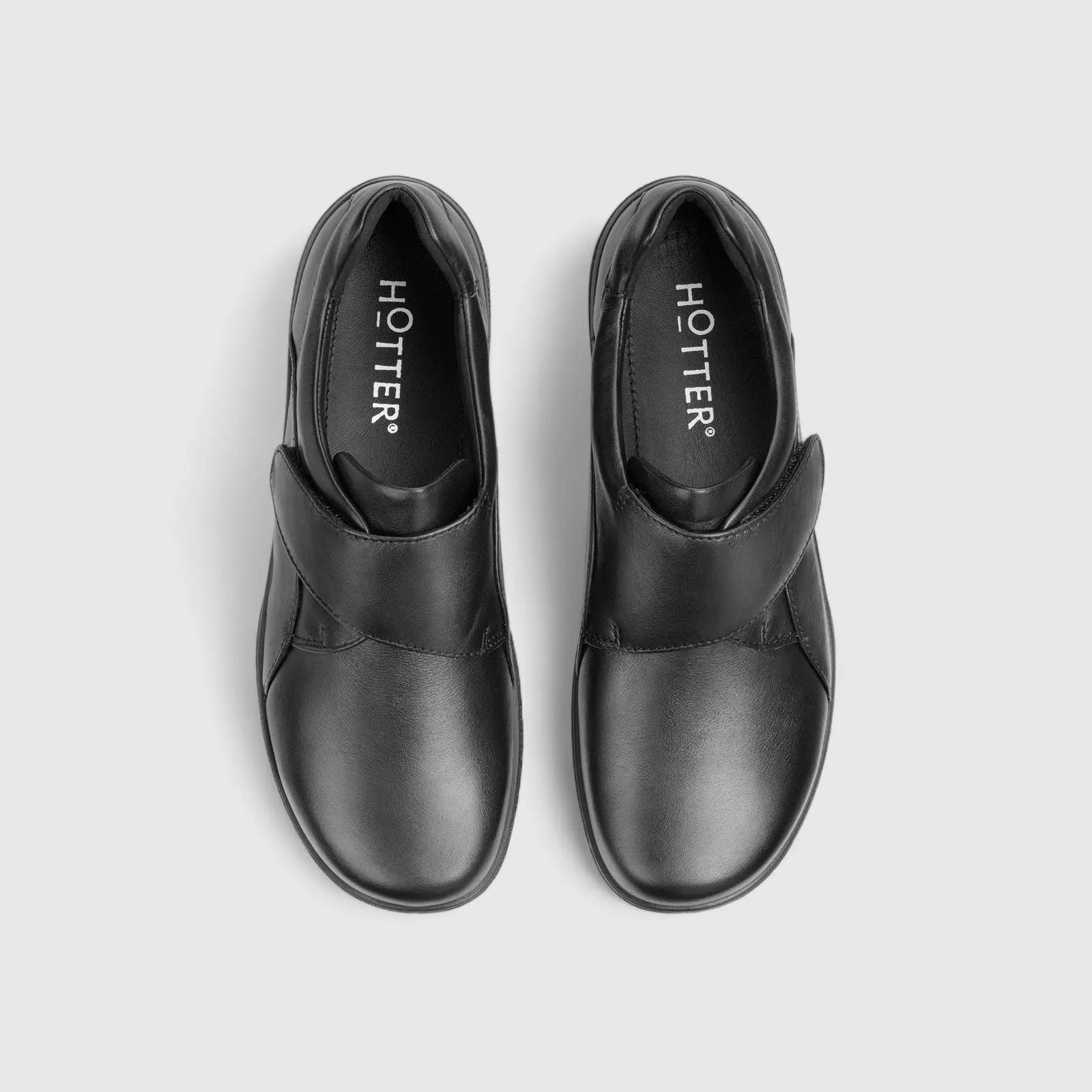 Sugar Wide Fit Comfort Shoe Black