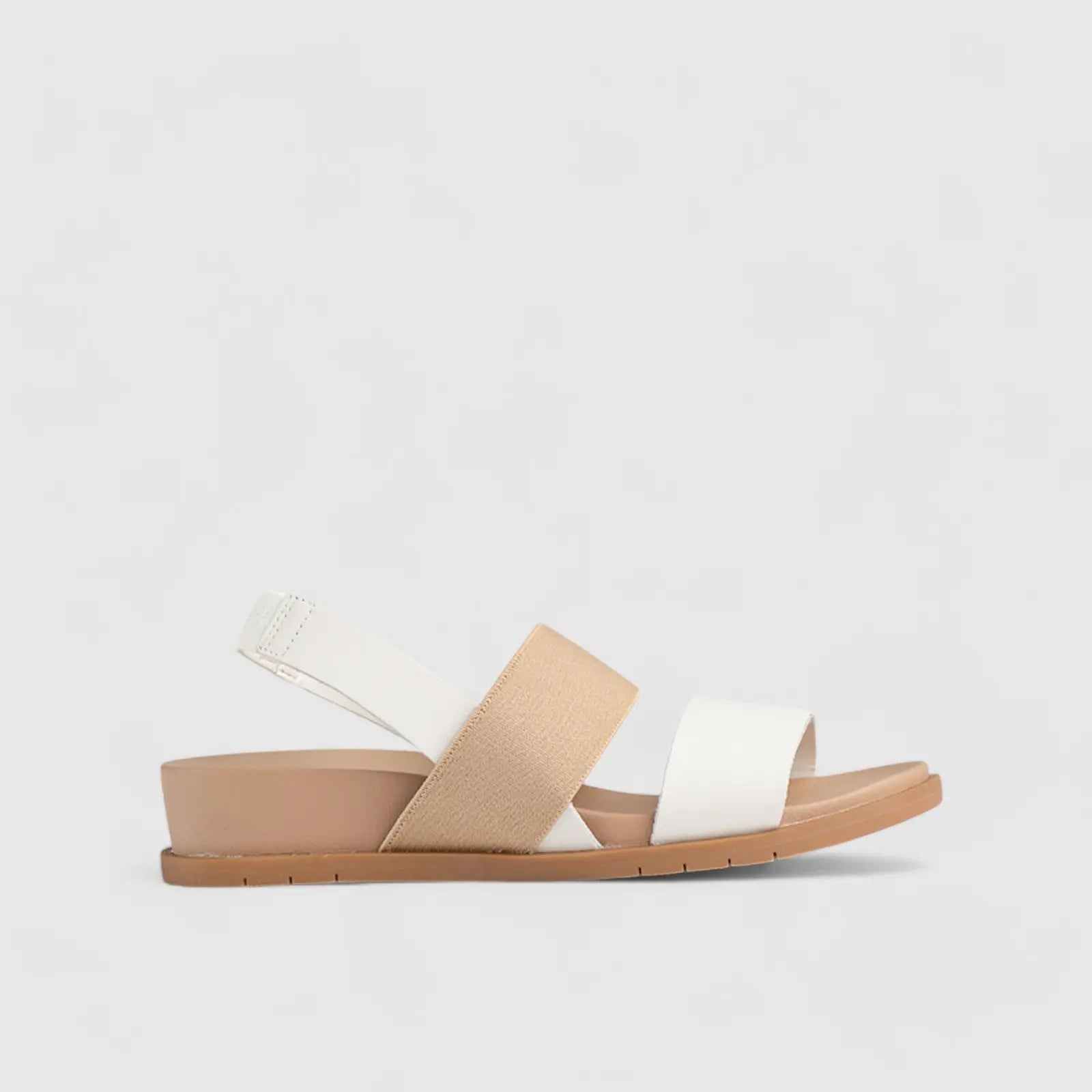 Zura Strap Comfort Sandal White 01373