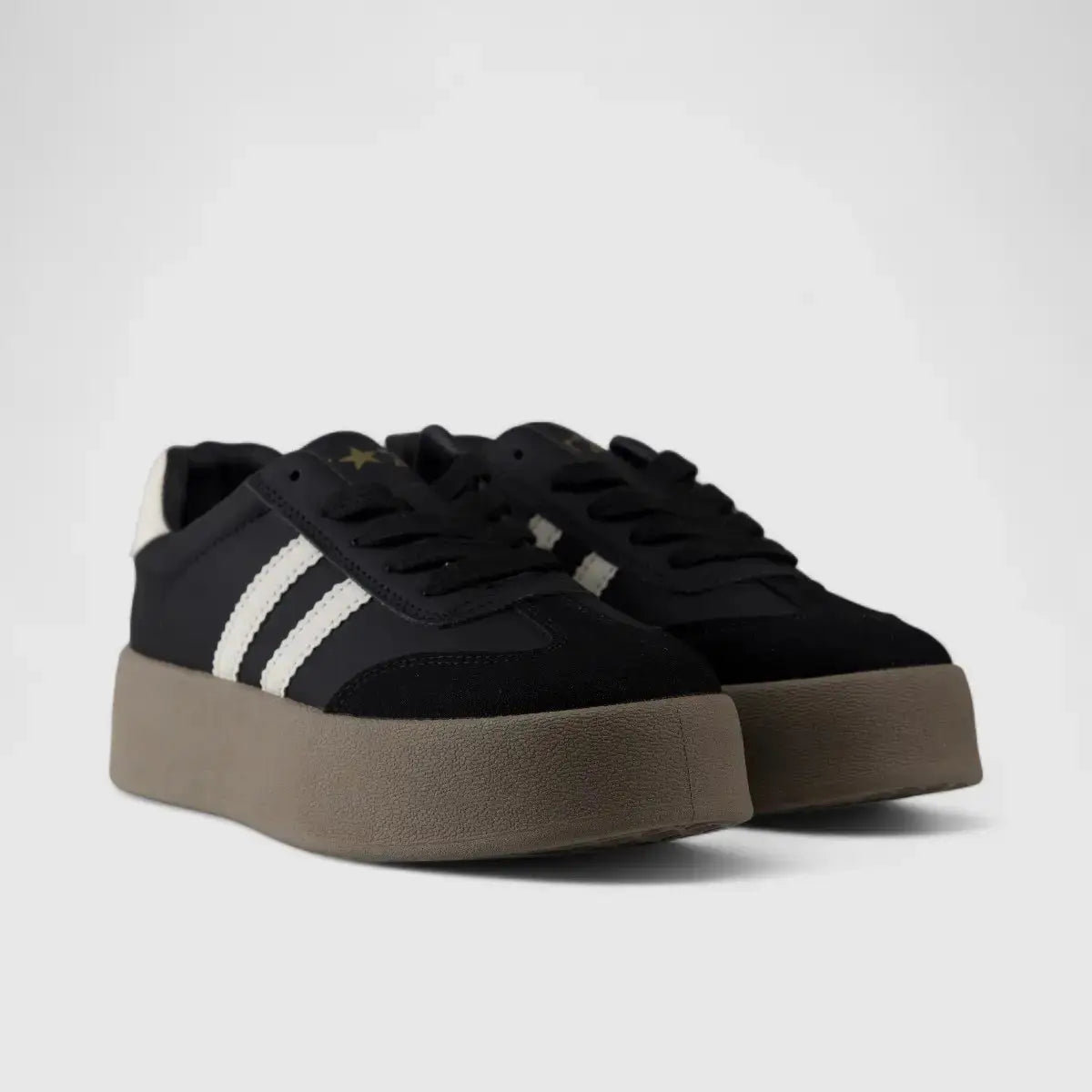 K7 Sperry Platform Sneaker Black