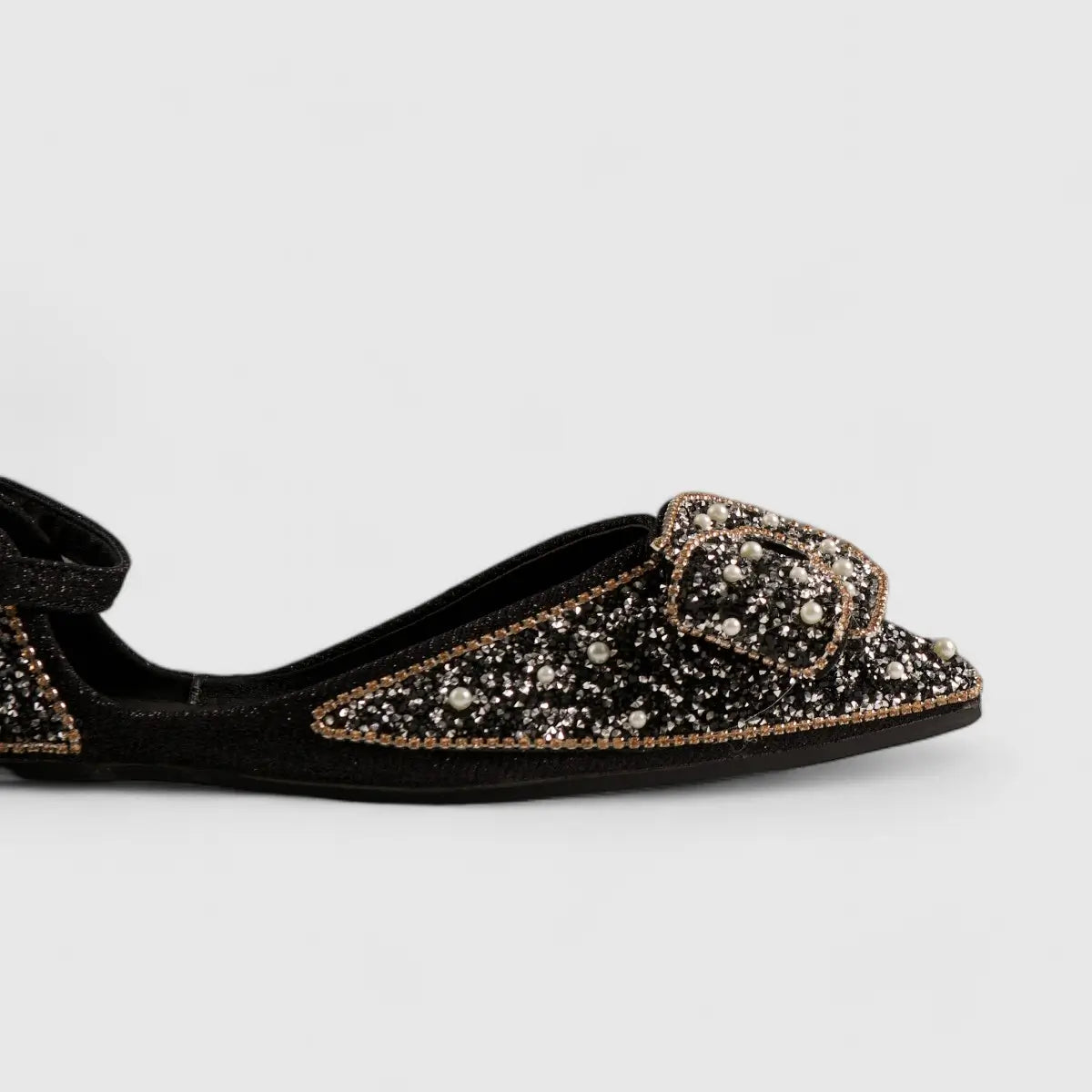 Bulbul Bling Pump Black HAR019