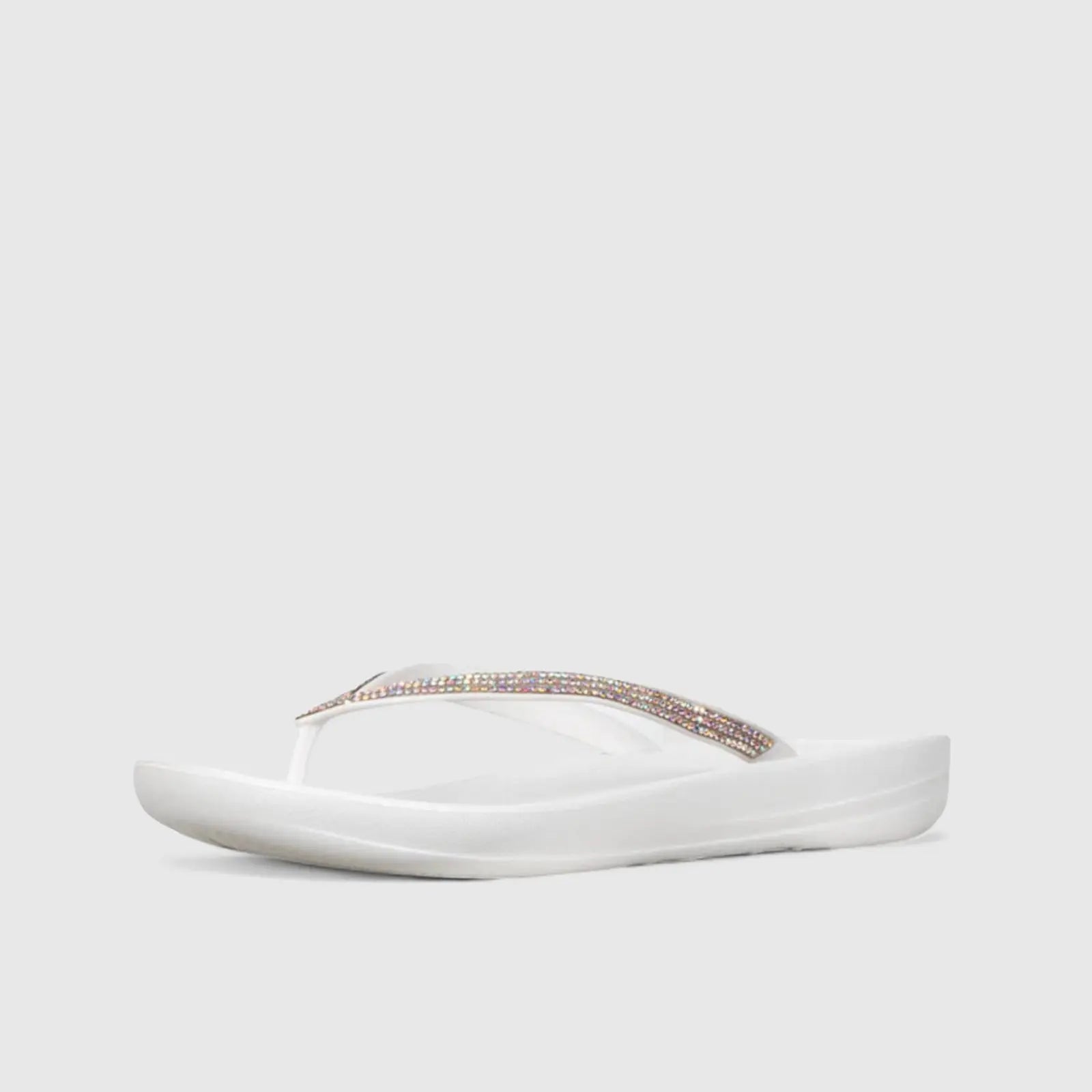 Fit Flops I Qushion Sparkle Urban White L-44