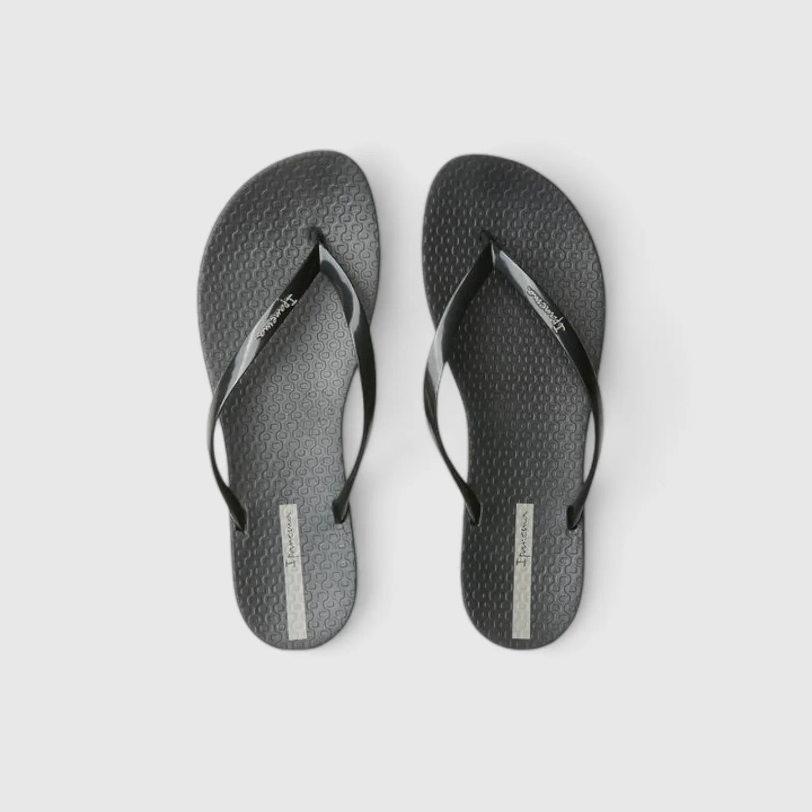 Ipanema Wave Fem Black Patent 25971