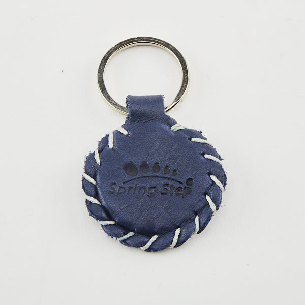SPRING STEP Leather Keychain