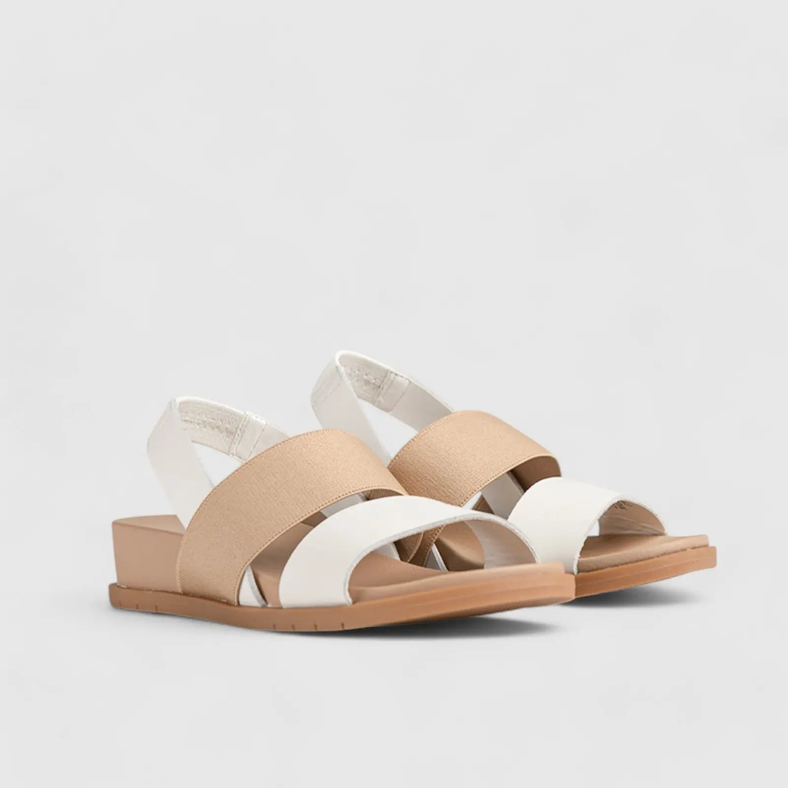 Zura Strap Comfort Sandal White 01373