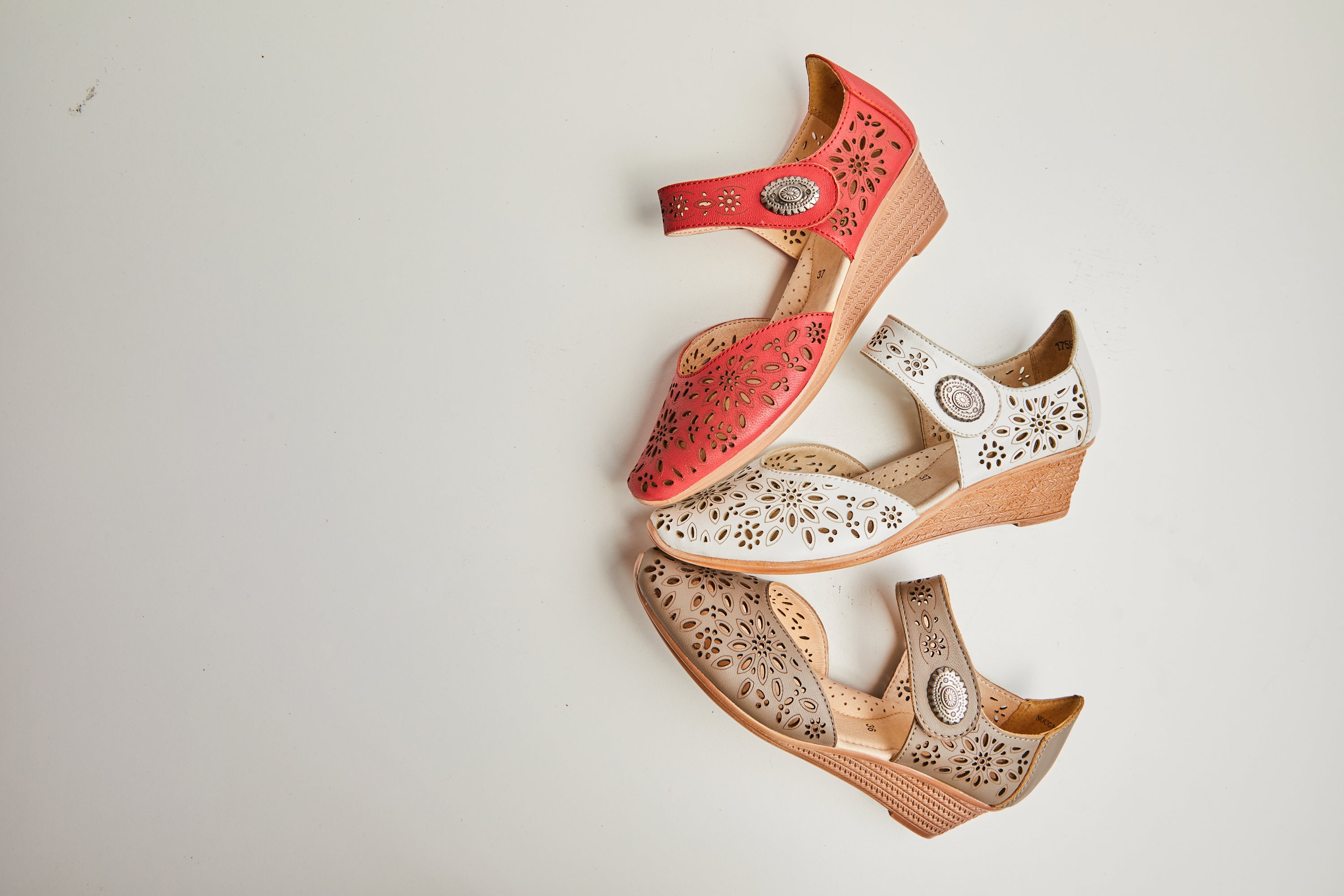 SPRING STEP NOUGAT MARY JANE SHOE